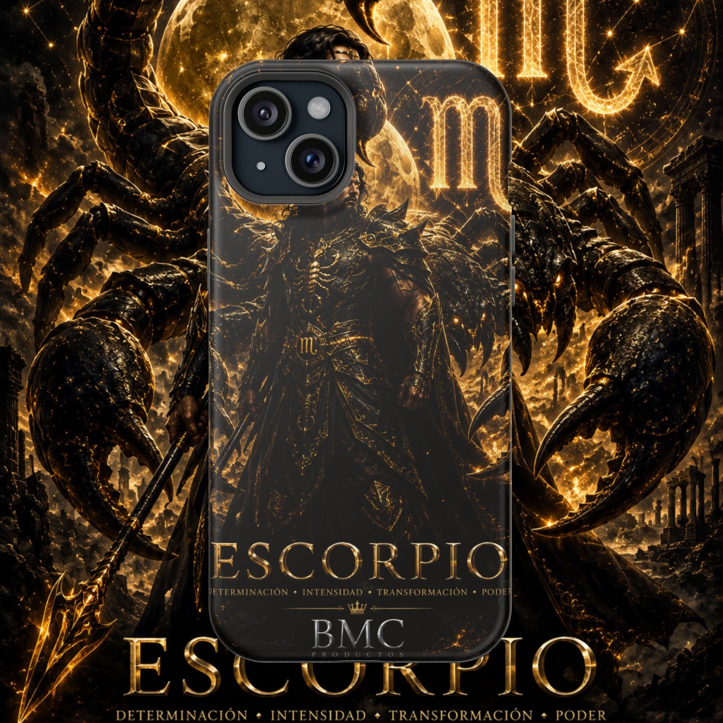 "Funda Magnética Reforzada ESCORPIO – El Vigilante de las Sombras"