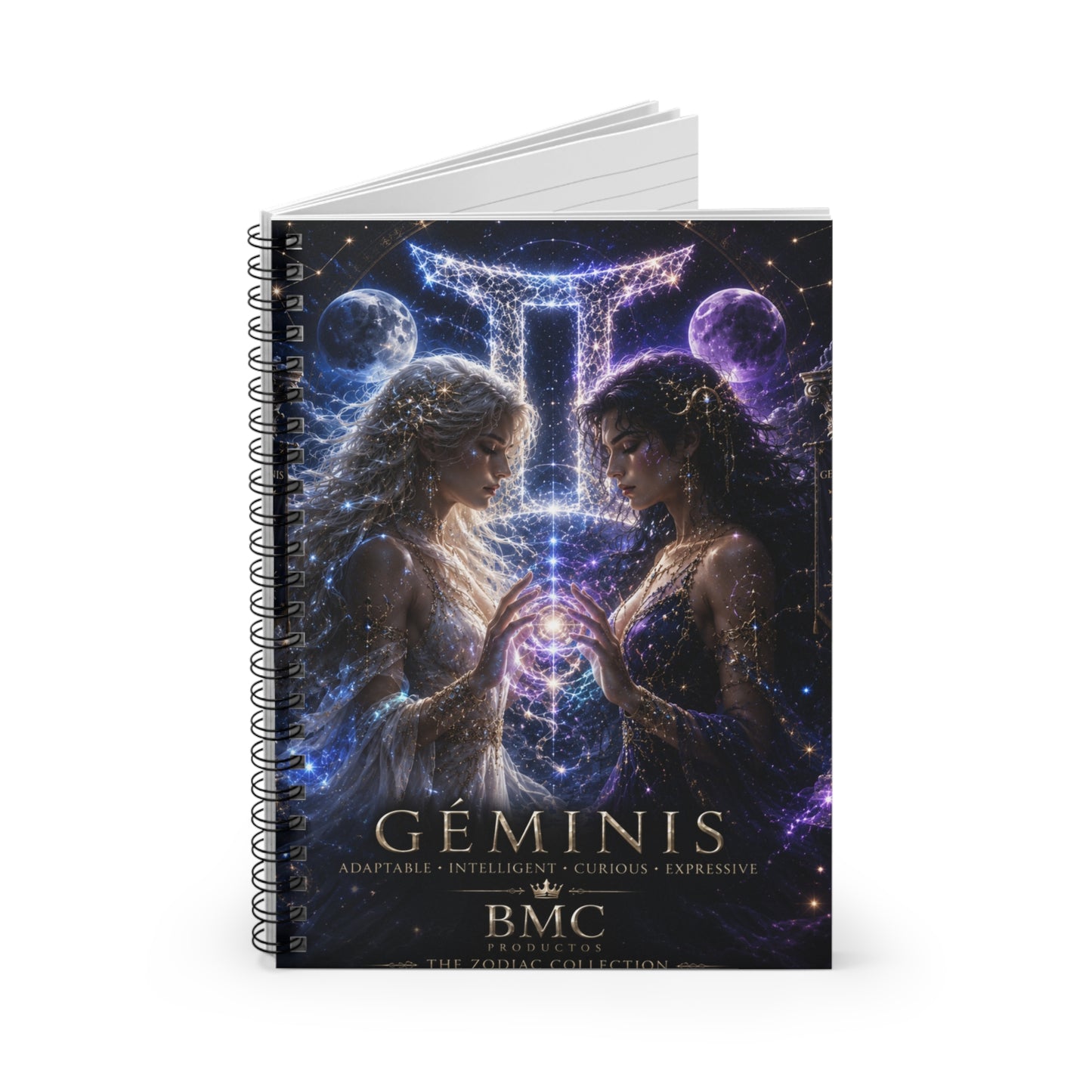 "libreta ♊ Géminis M — Reflejo del alma dividida"