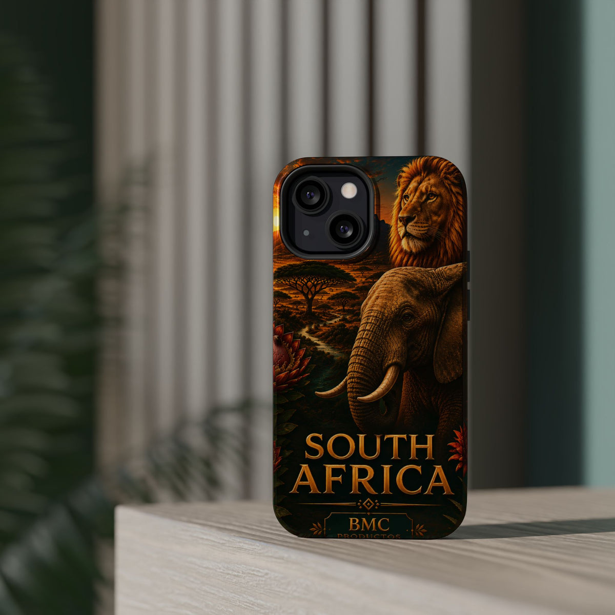 "Reinforced Magnetic Case South Africa 🌍 – A world of adventure and diversity"