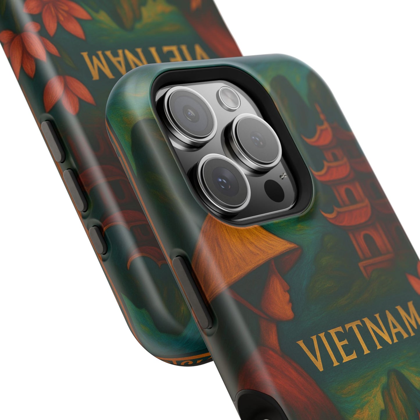 "Funda Magnética Reforzada Magnética Reforzada  Vietnam: Tradición, Naturaleza y Leyendas Ancestrales 🎋🏯🐉"
