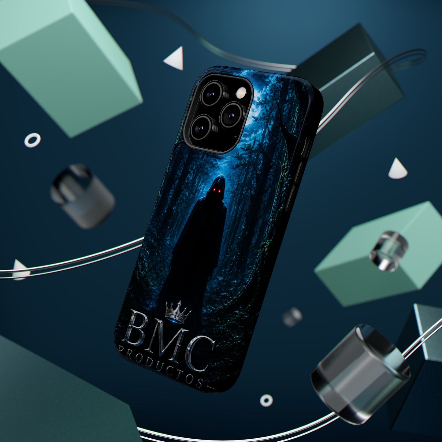 "Funda Magnética Reforzada🖤 El Vigía del Bosque Oscuro"