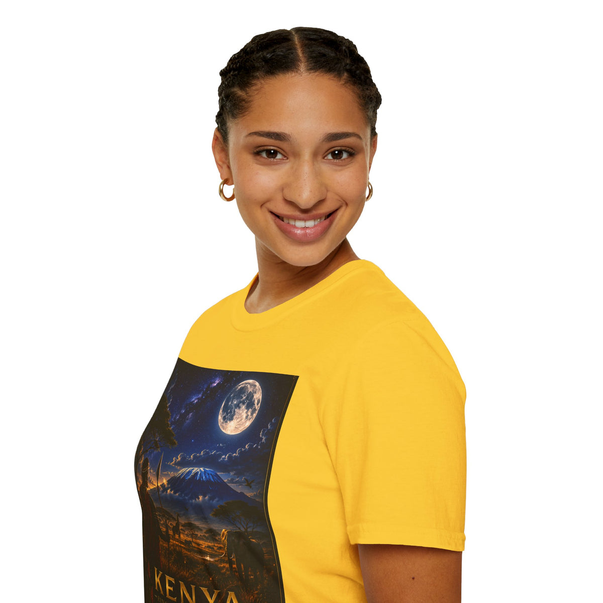"Camiseta Kenia: Aventura Salvaje y Tierra de Horizontes Infinitos 🦁🌄🏕️"