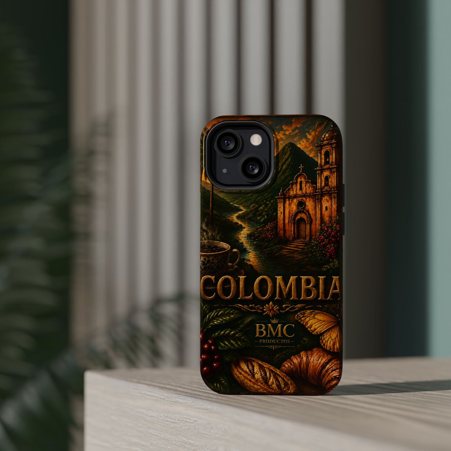 "Funda Magnética Reforzada Colombia: Magia de Colores, Café y Tradición ☕🎨🌄"