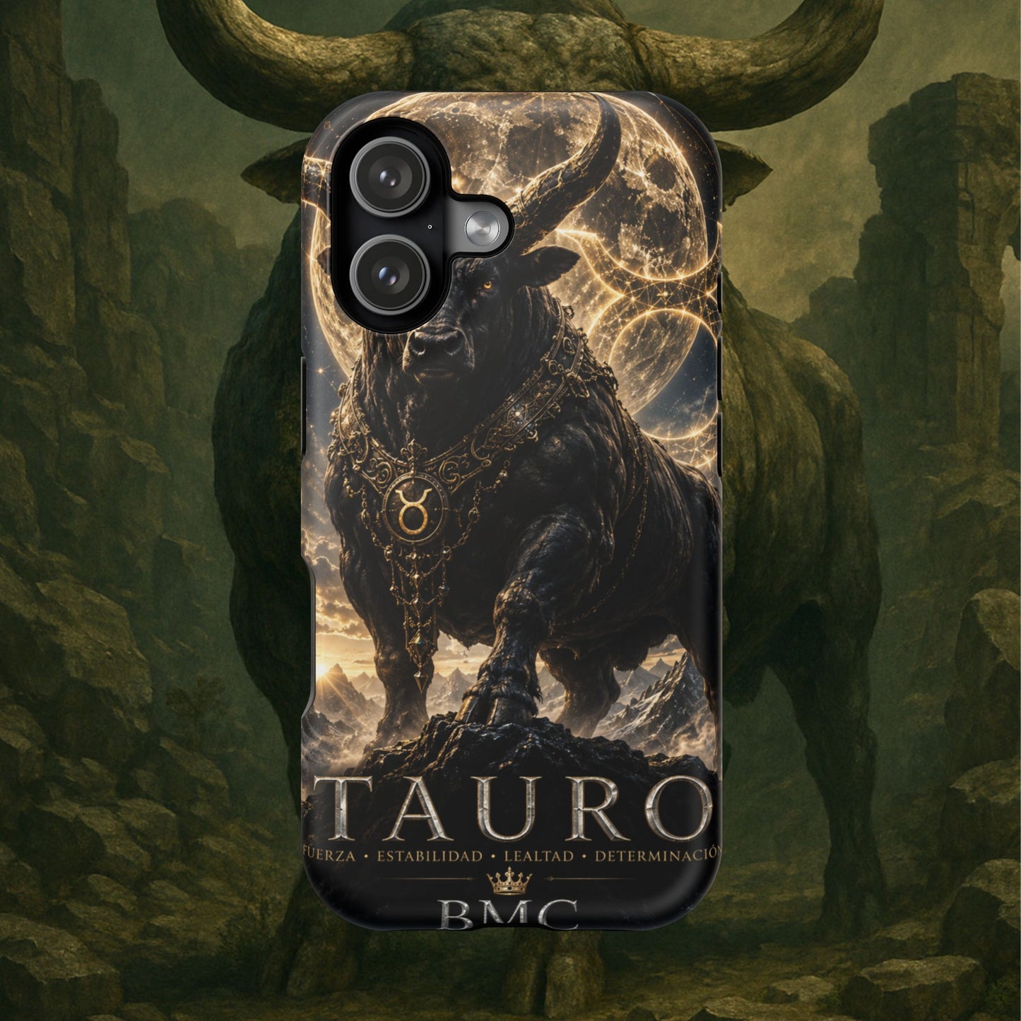"Funda Magnética Reforzada♉ Tauro — Fuerza silenciosa de la tierra"