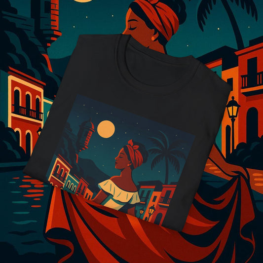 "Camiseta Puerto Rico – Ritmo, alma y color caribeño"