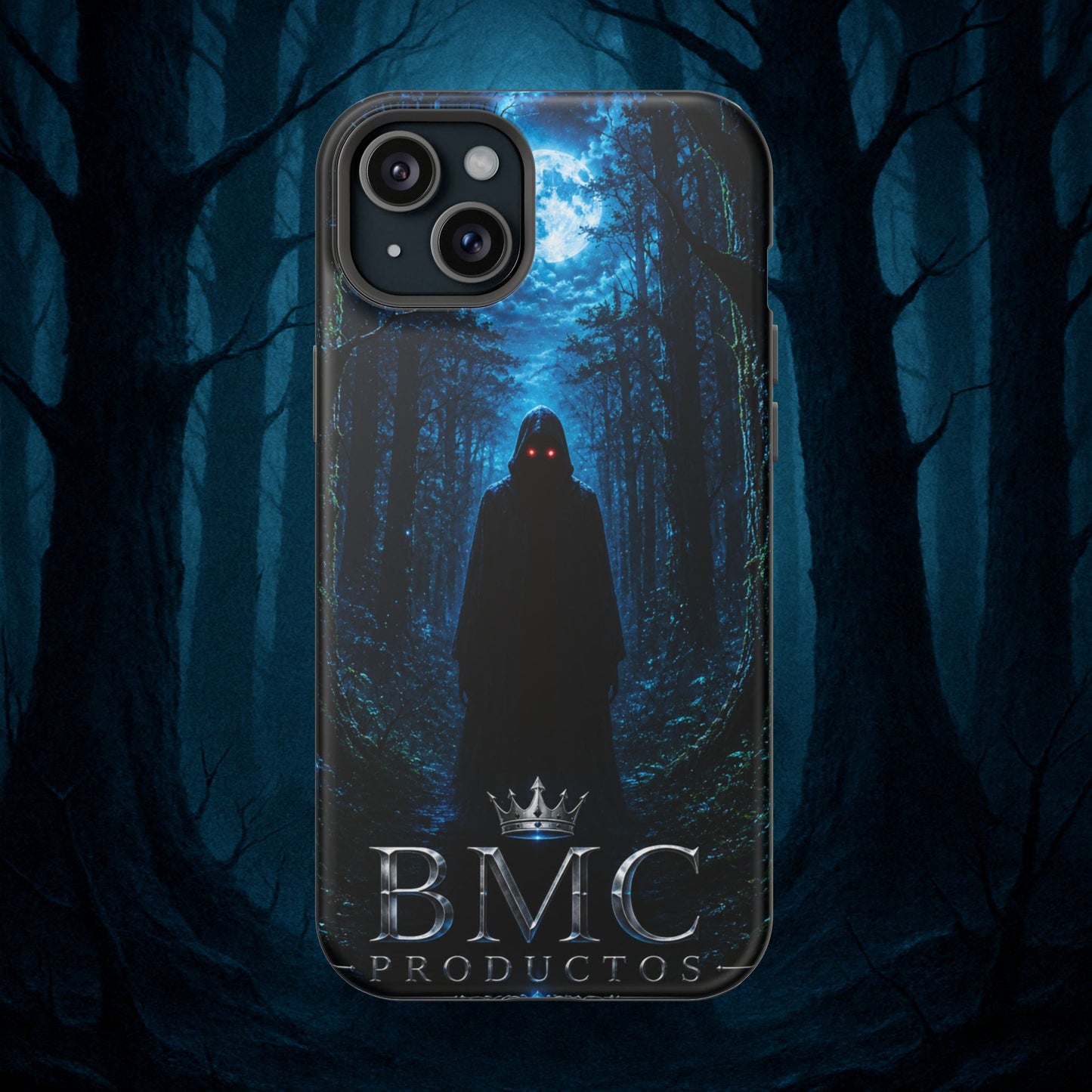 "Funda Magnética Reforzada🖤 El Vigía del Bosque Oscuro"