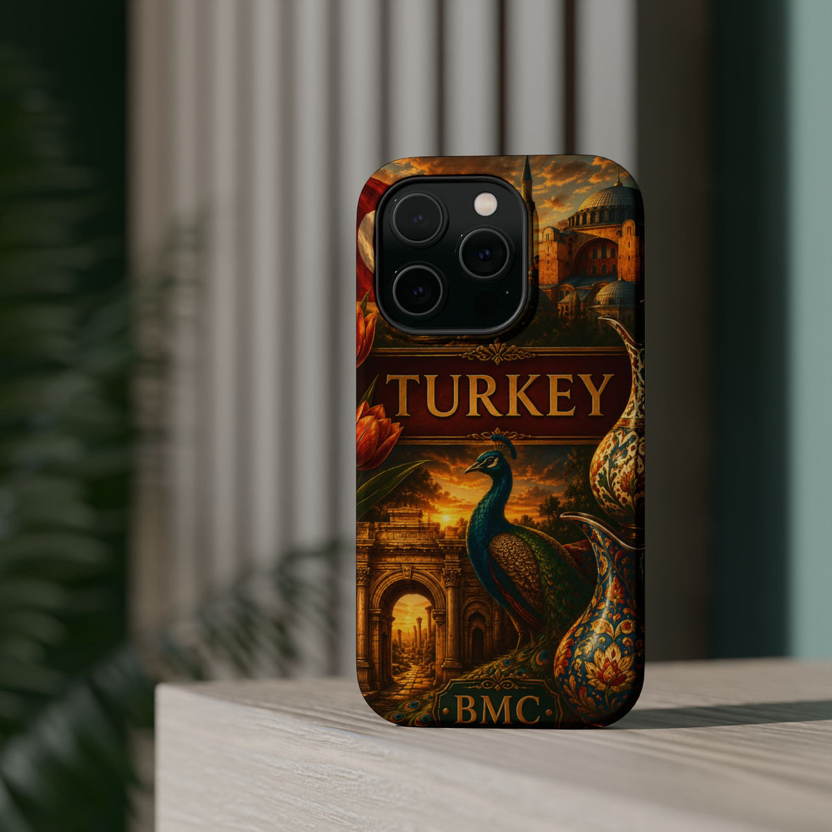 "Reinforced Magnetic Case Turkey✨ – Where East meets West"
