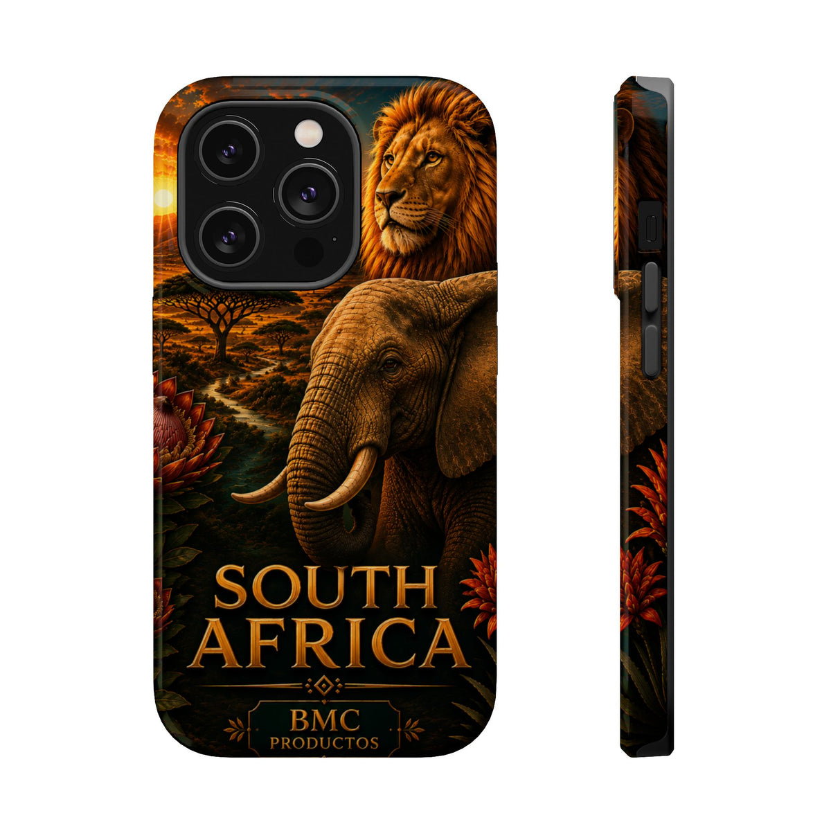 "Reinforced Magnetic Case South Africa 🌍 – A world of adventure and diversity"