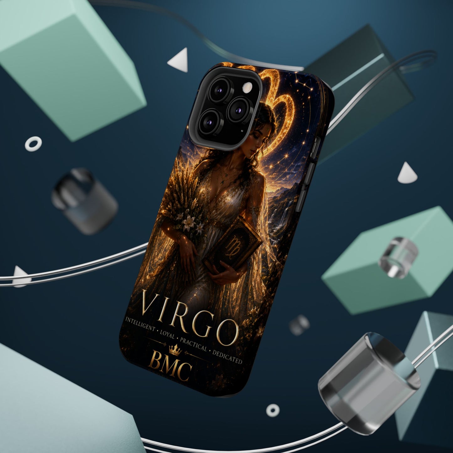 "Funda Magnética Reforzada ♍ Virgo-La Guardiana del Conocimiento"