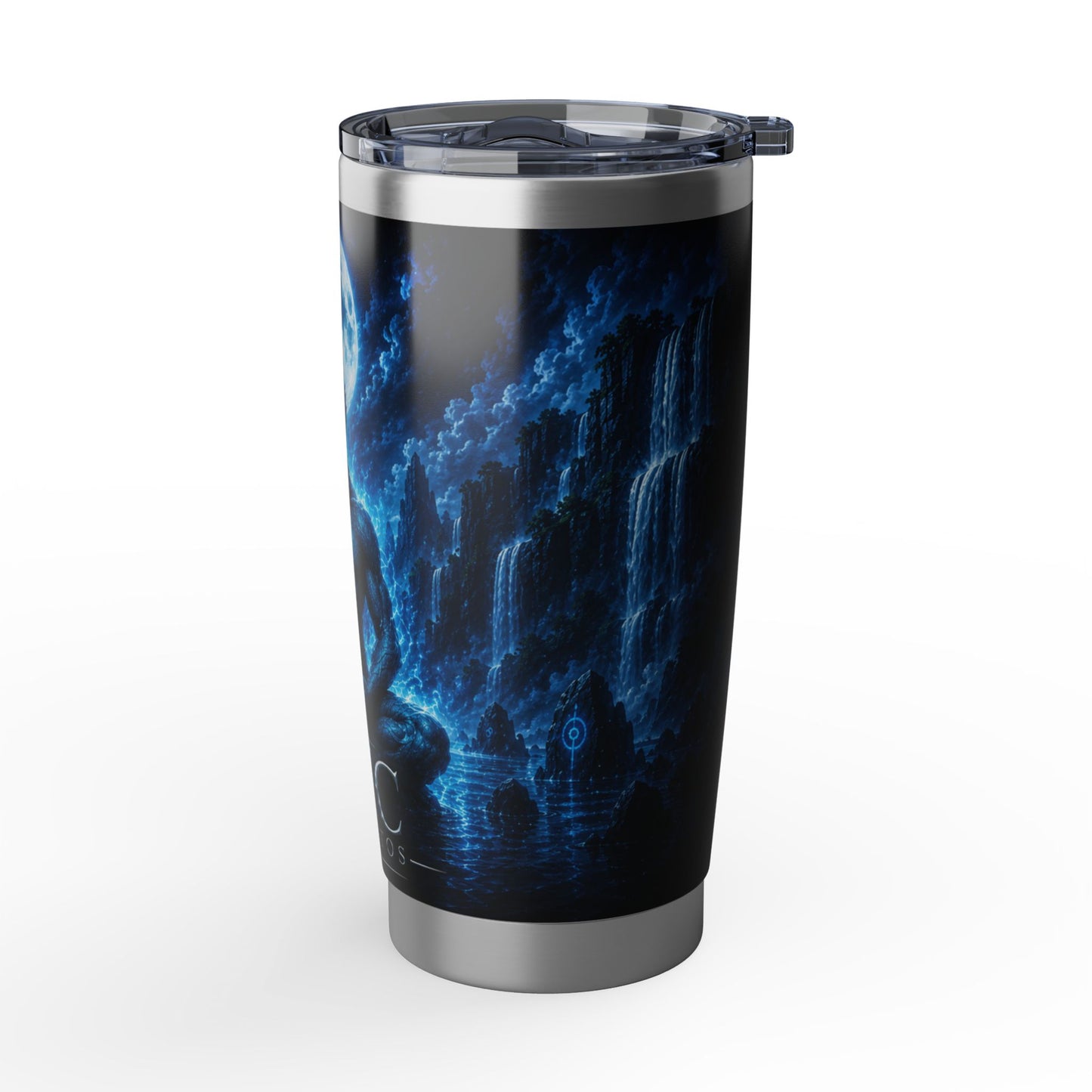 "Vaso Térmico Vagabond 20oz Naryzh -🌊 el Eco del Río Silente"