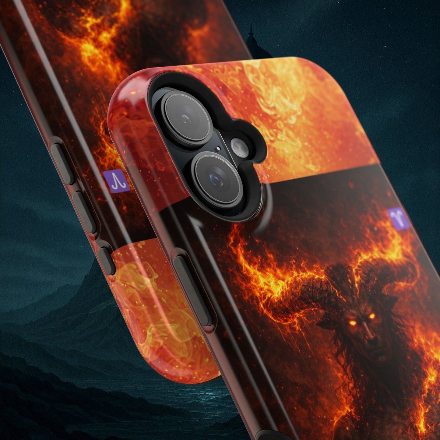 "Funda Magnética Reforzada ♈ Aries — Espíritu de fuego"