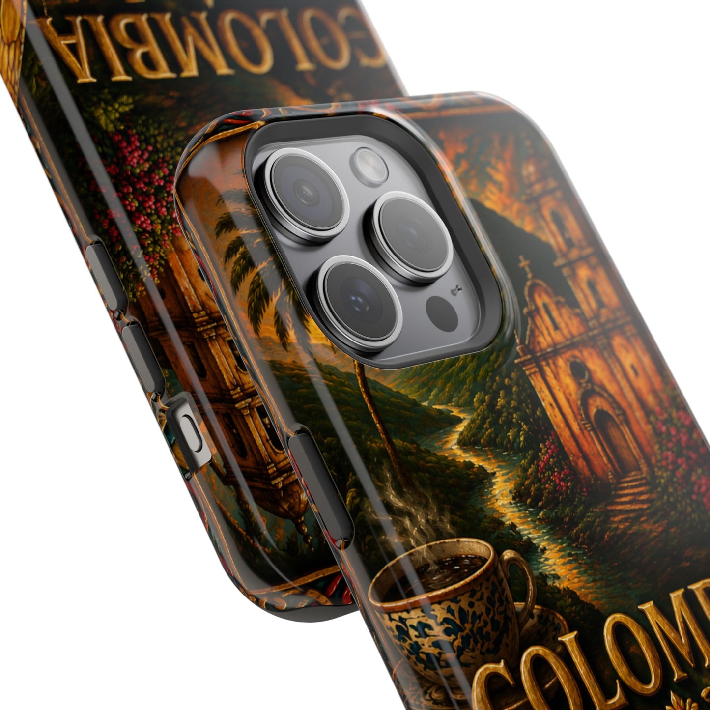 "Funda Magnética Reforzada Colombia: Magia de Colores, Café y Tradición ☕🎨🌄"