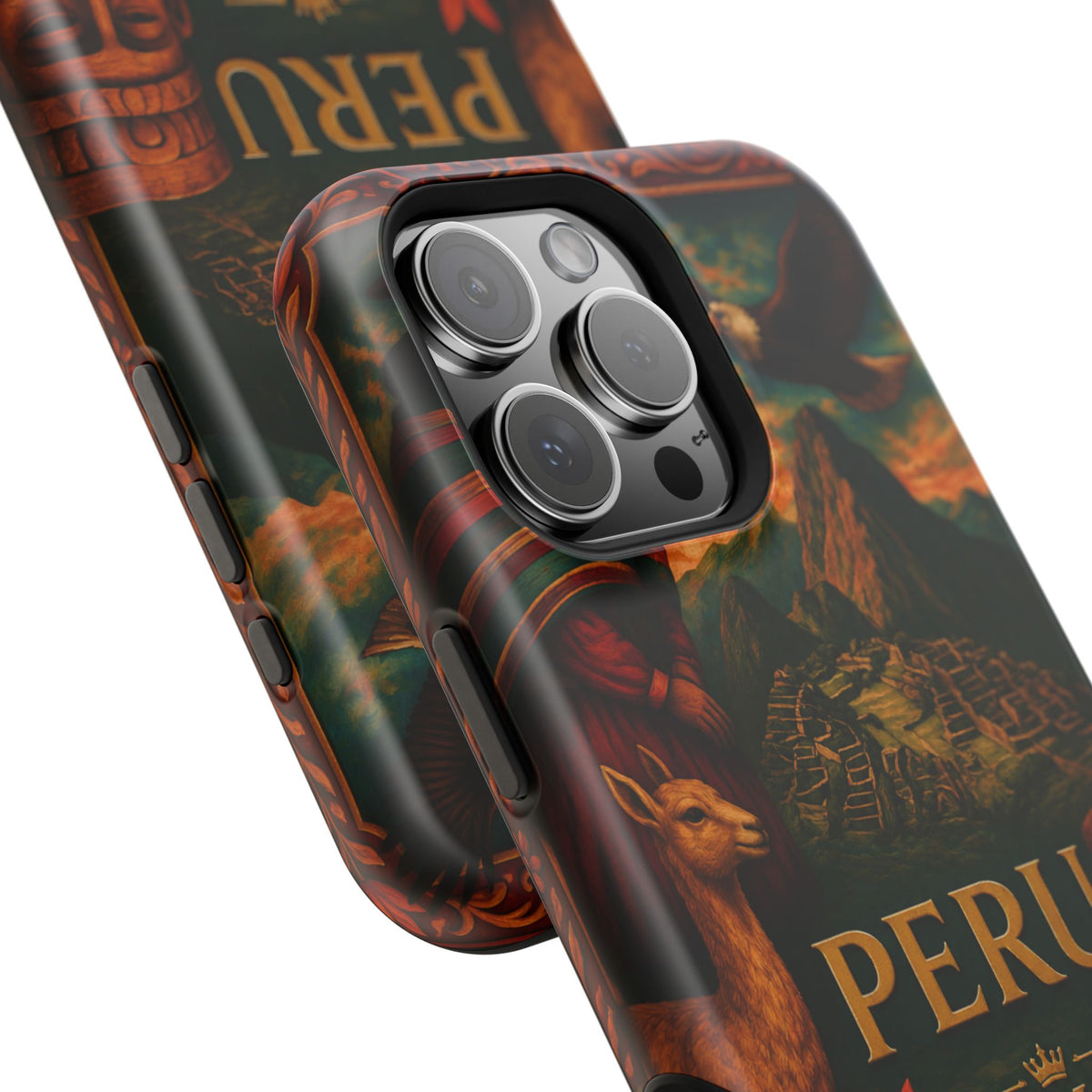 "Peru: Mysticism, History, and Eternal Wonders Reinforced Magnetic Case 🏔️🦙🛕"