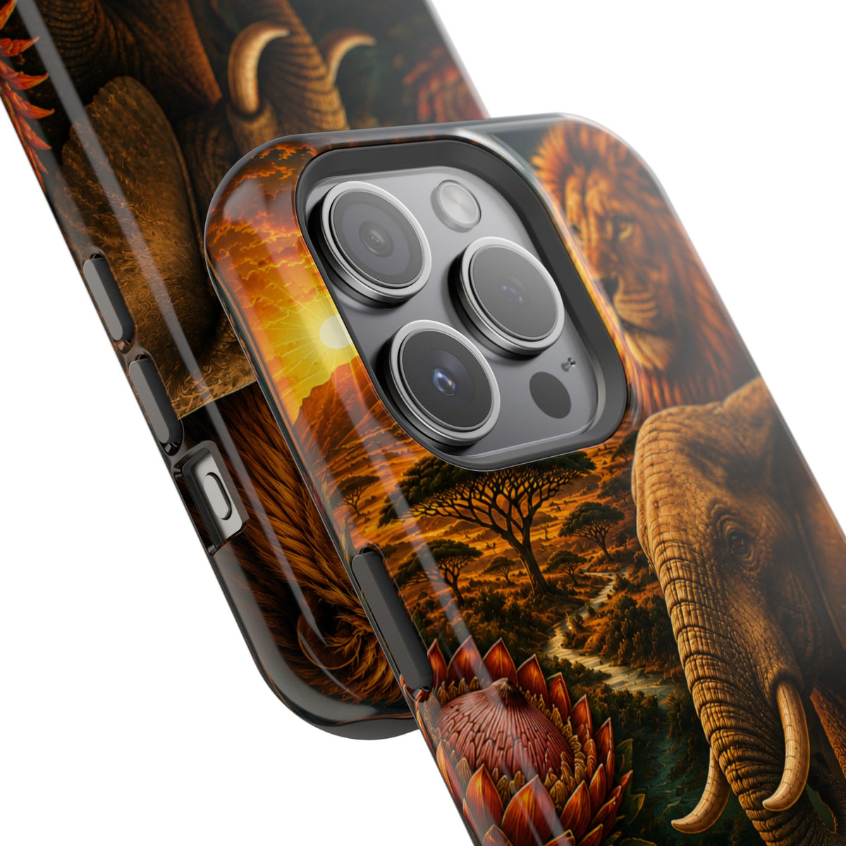"Reinforced Magnetic Case South Africa 🌍 – A world of adventure and diversity"