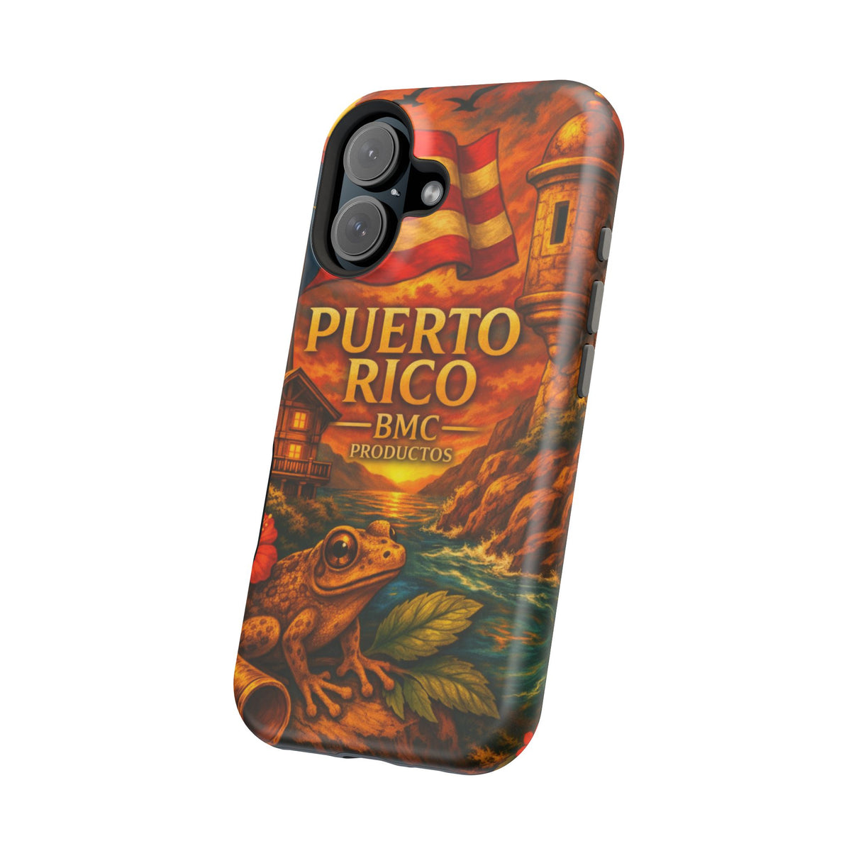 "Reinforced Magnetic Case Puerto Rico – Caribbean rhythm, soul, and color"