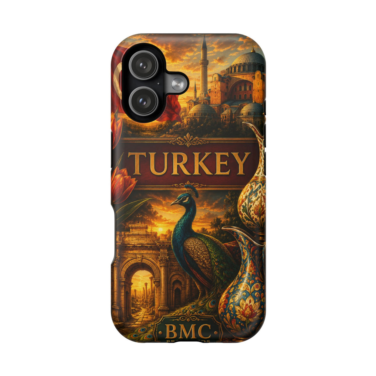 "Reinforced Magnetic Case Turkey✨ – Where East meets West"