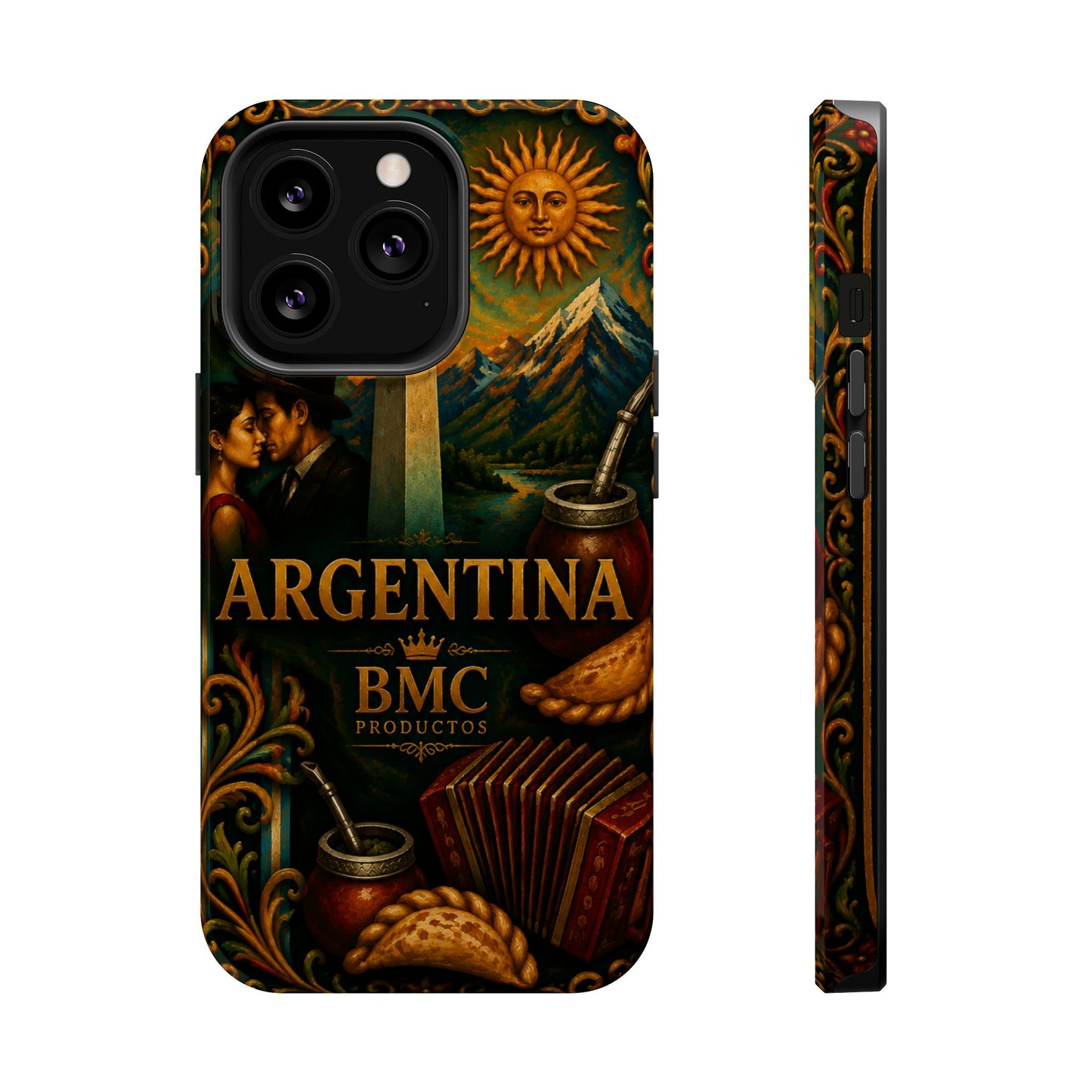 "Funda Magnética Reforzada Argentina: Pasión, Tradición y Tierra de Sueños🔥🏞️"