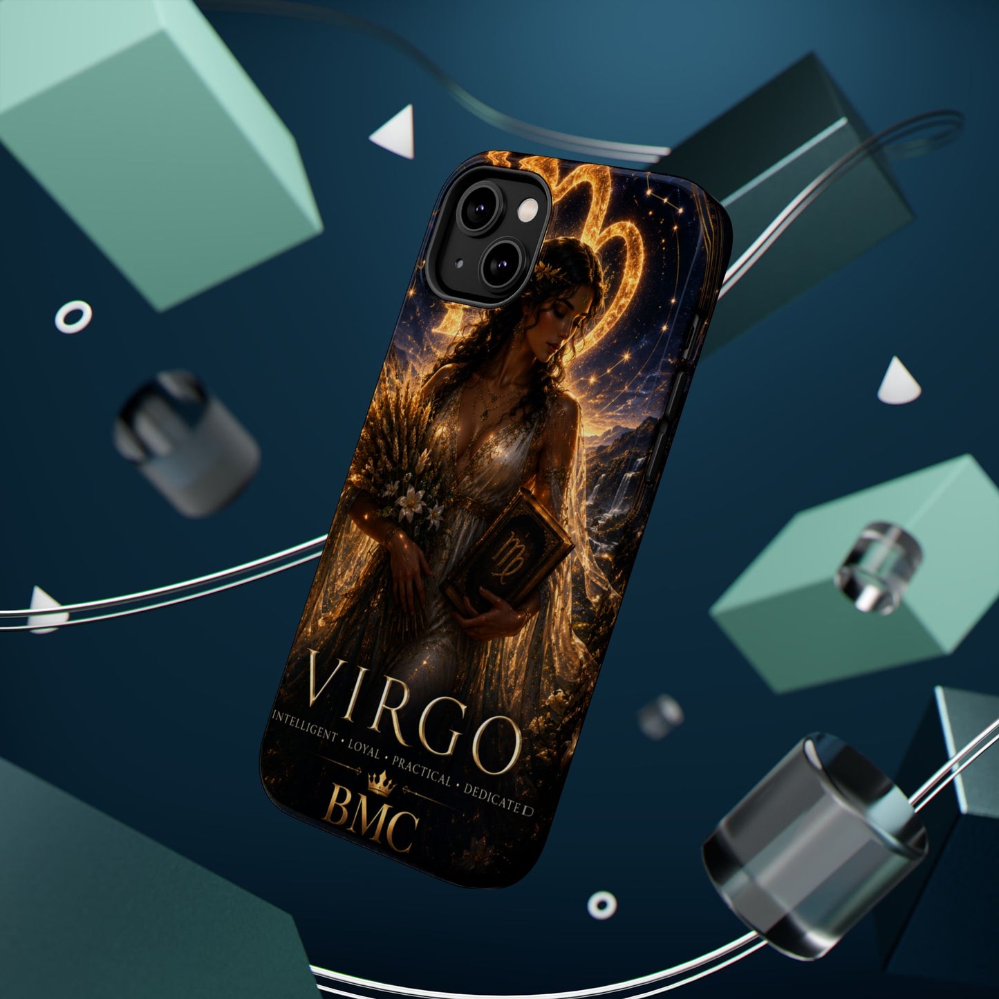 "Funda Magnética Reforzada ♍ Virgo-La Guardiana del Conocimiento"