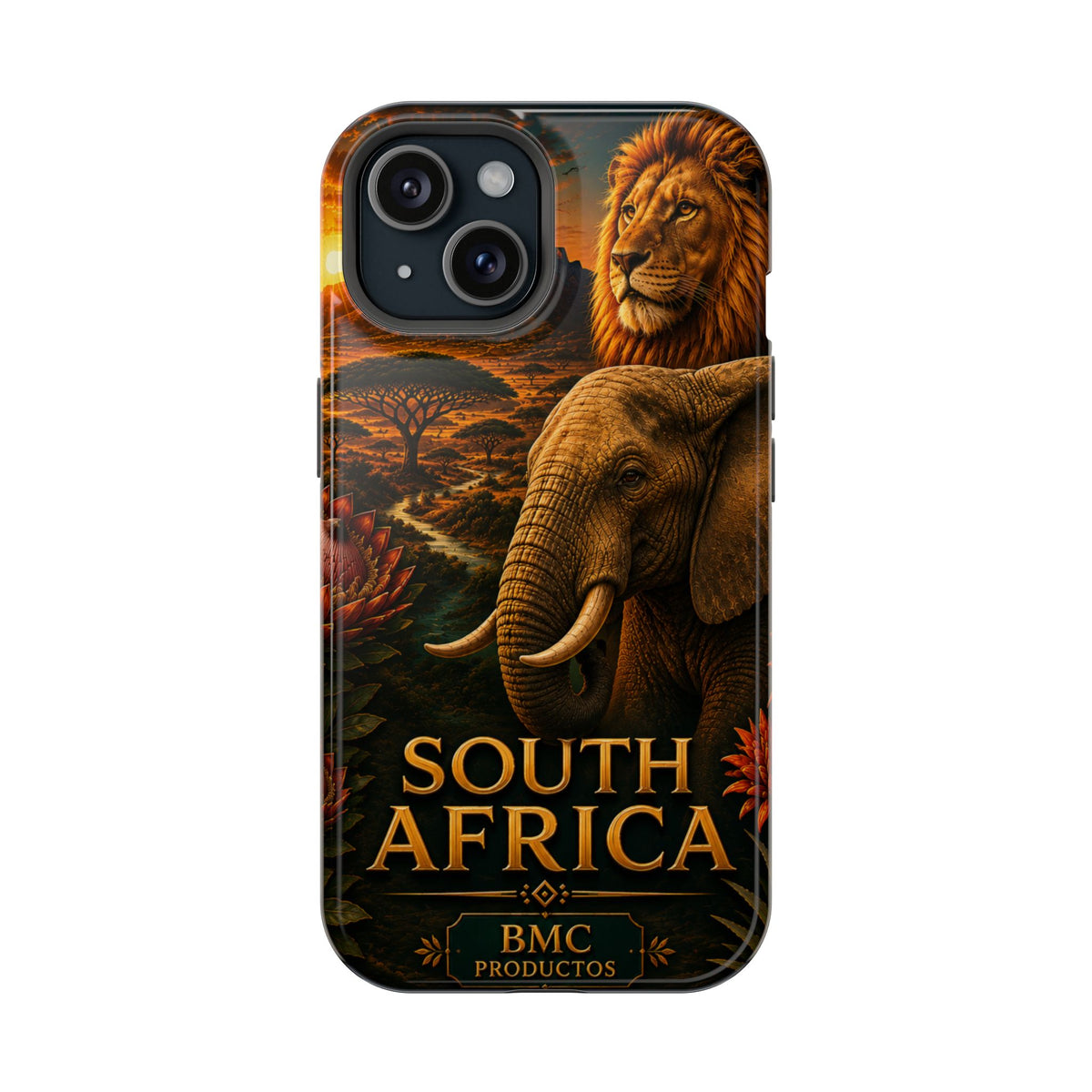 "Reinforced Magnetic Case South Africa 🌍 – A world of adventure and diversity"