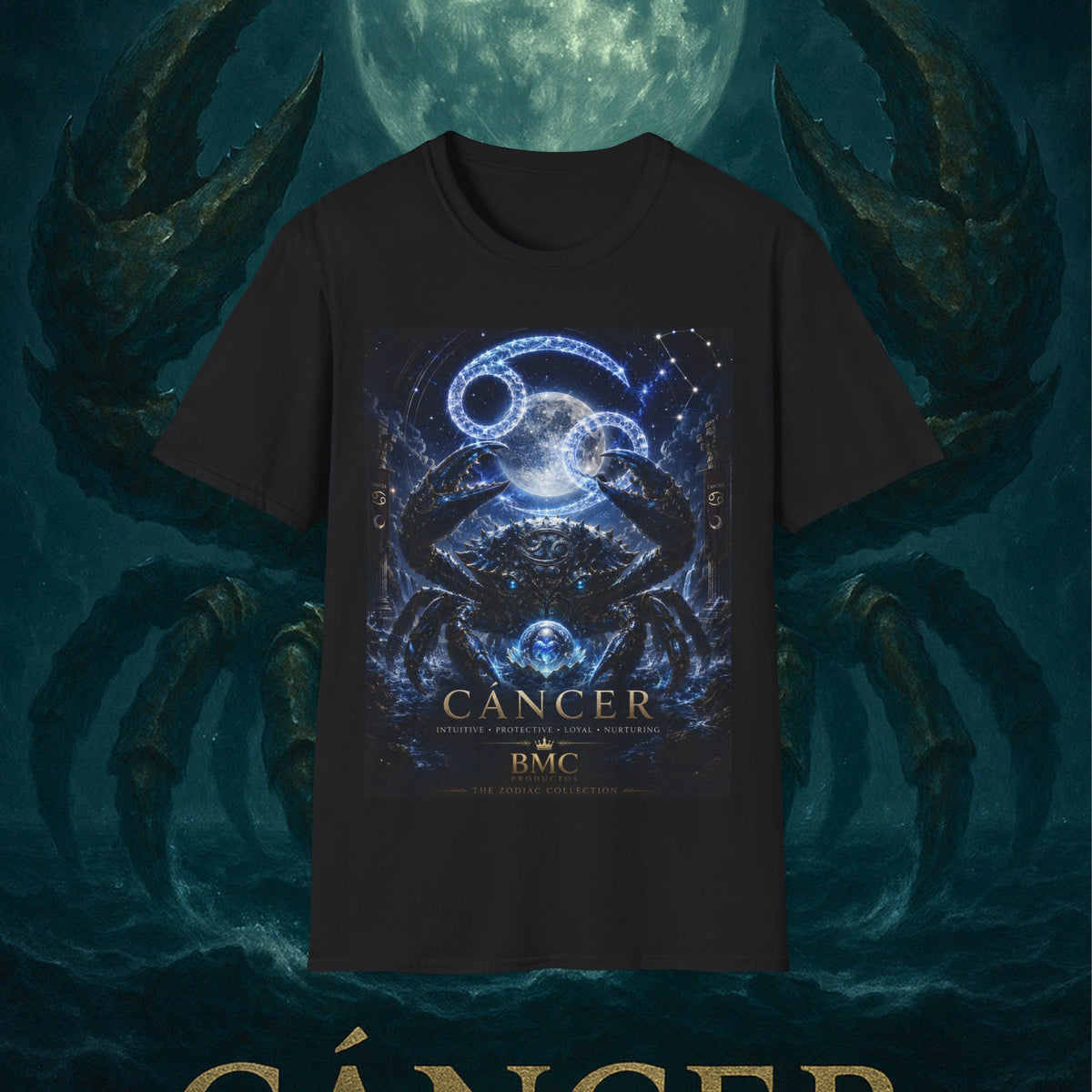 "Camiseta ♋ Cáncer — Guardián de las profundidades"
