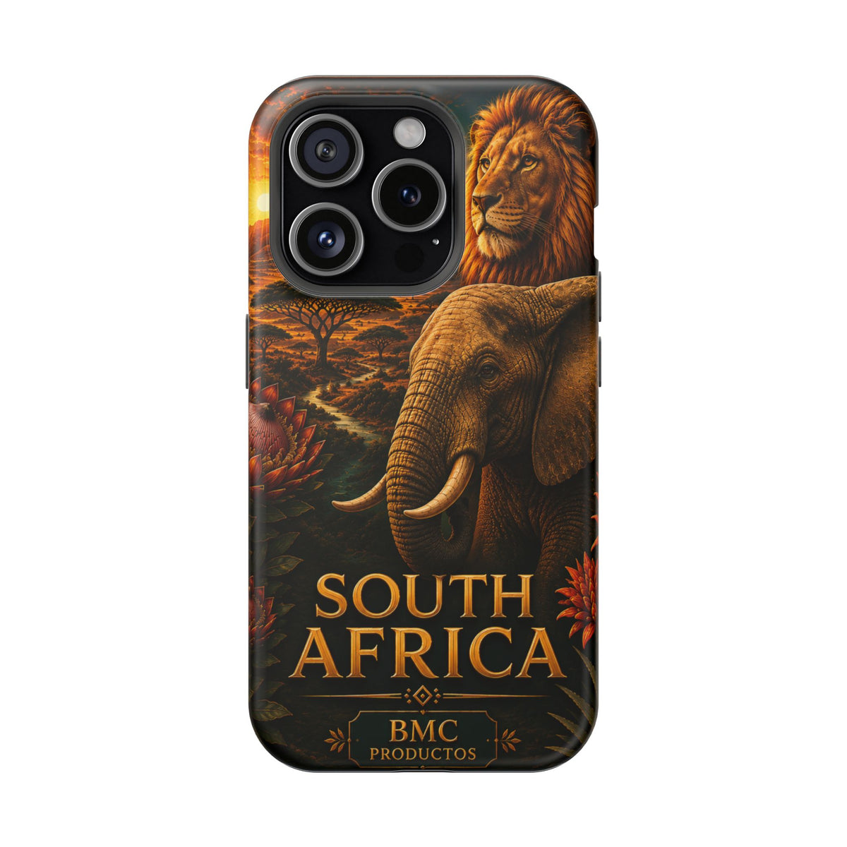 "Reinforced Magnetic Case South Africa 🌍 – A world of adventure and diversity"