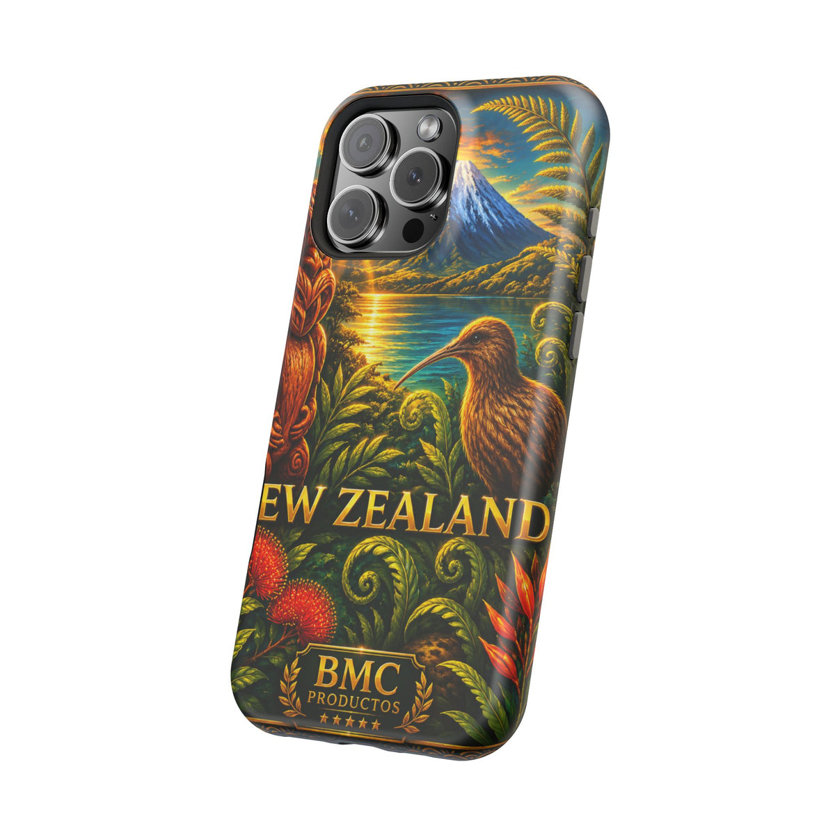 "New Zealand Reinforced Magnetic Case🏞️ – A paradise of nature and adventure"