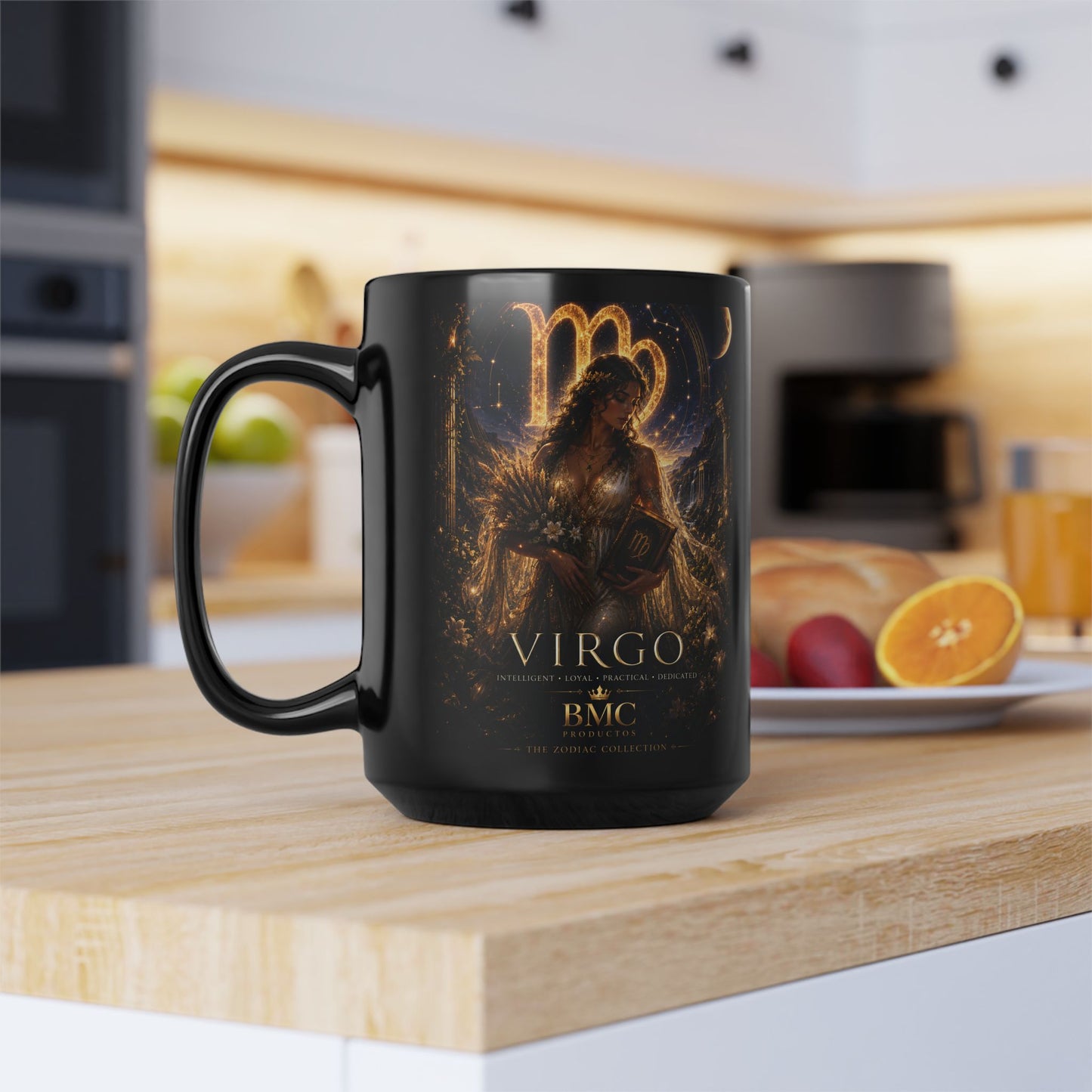 "Taza ♍ Virgo-La Guardiana del Conocimiento"