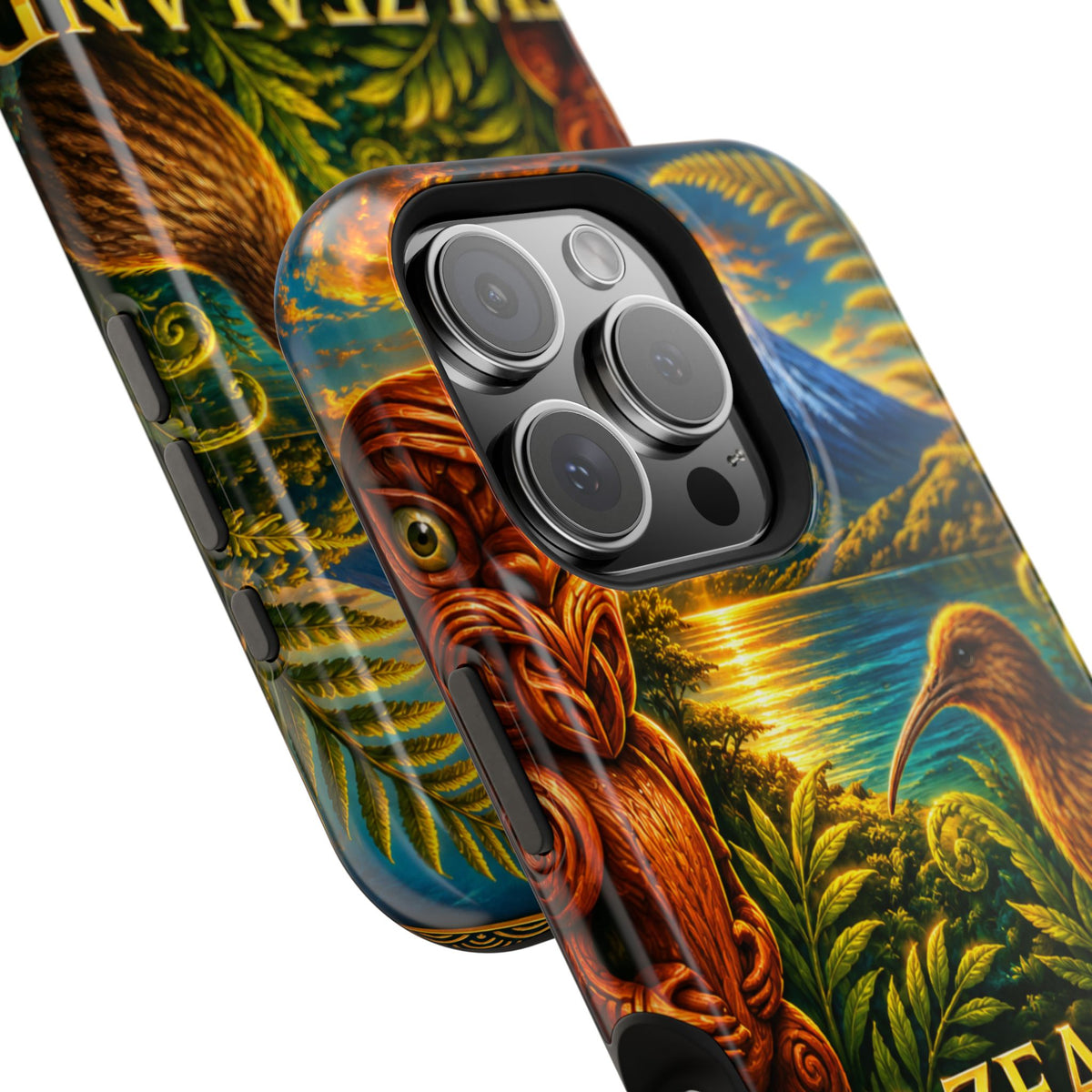 "New Zealand Reinforced Magnetic Case🏞️ – A paradise of nature and adventure"