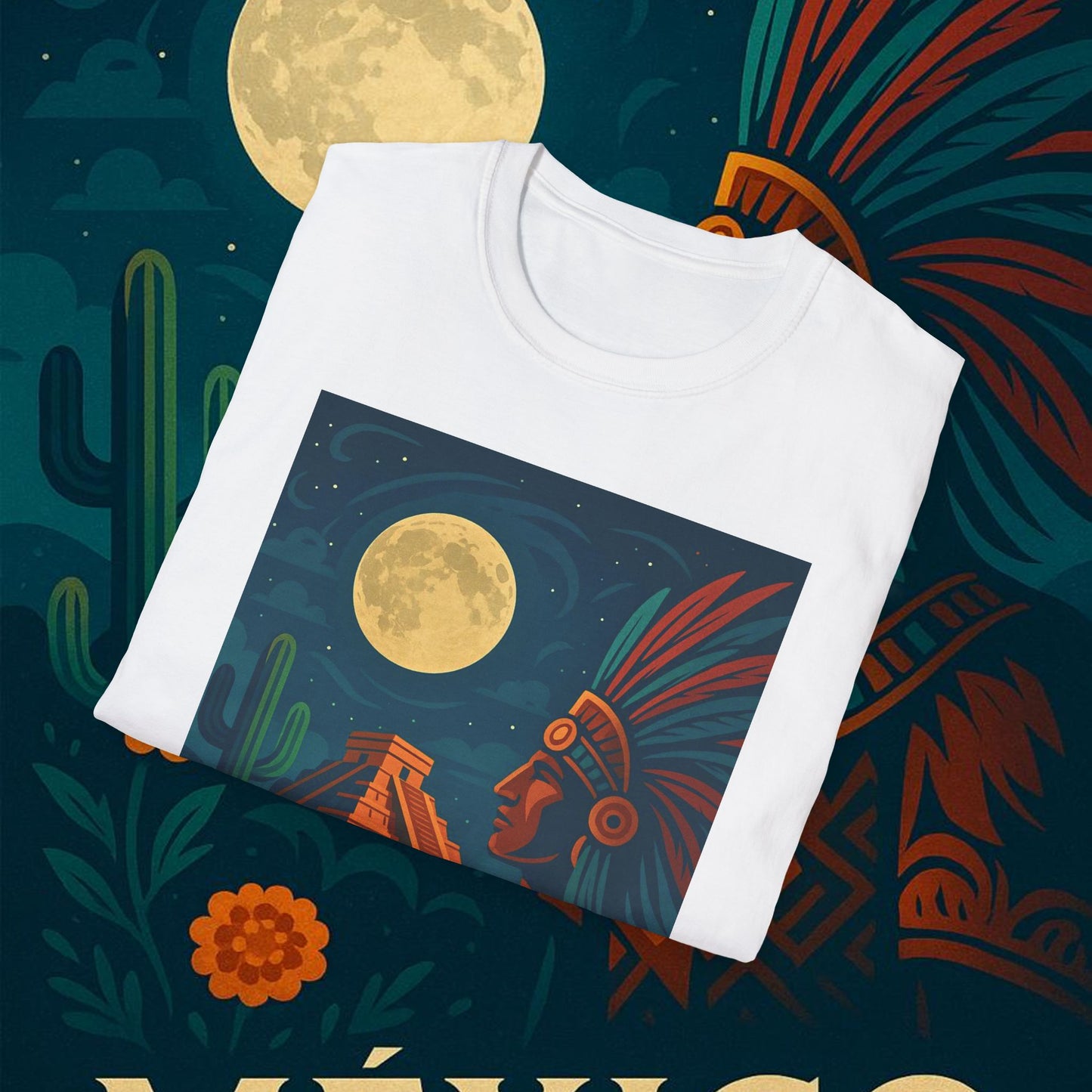 "Camiseta México: Tierra de Colores, Cultura y Corazón 🌵🎉🪅"