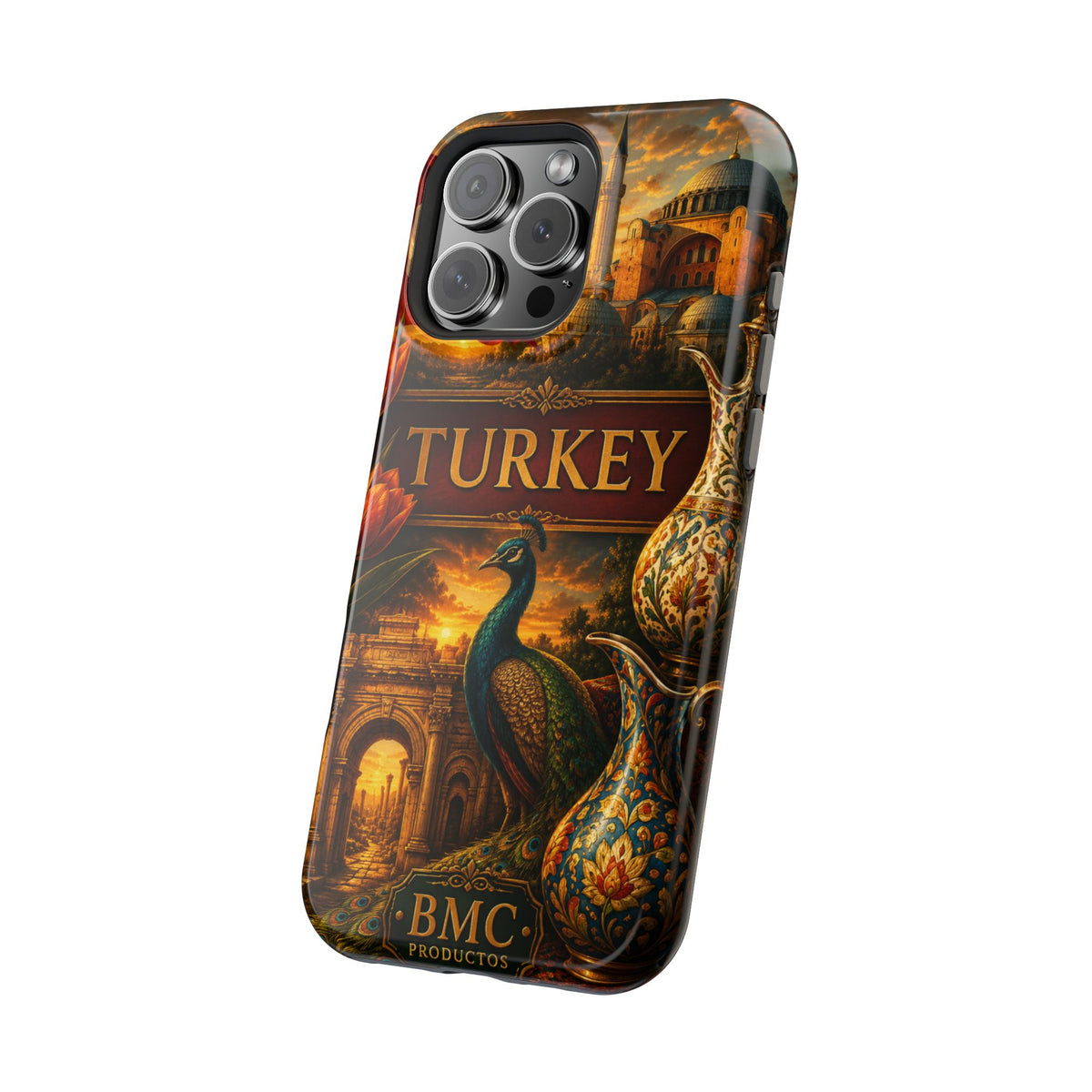 "Reinforced Magnetic Case Turkey✨ – Where East meets West"