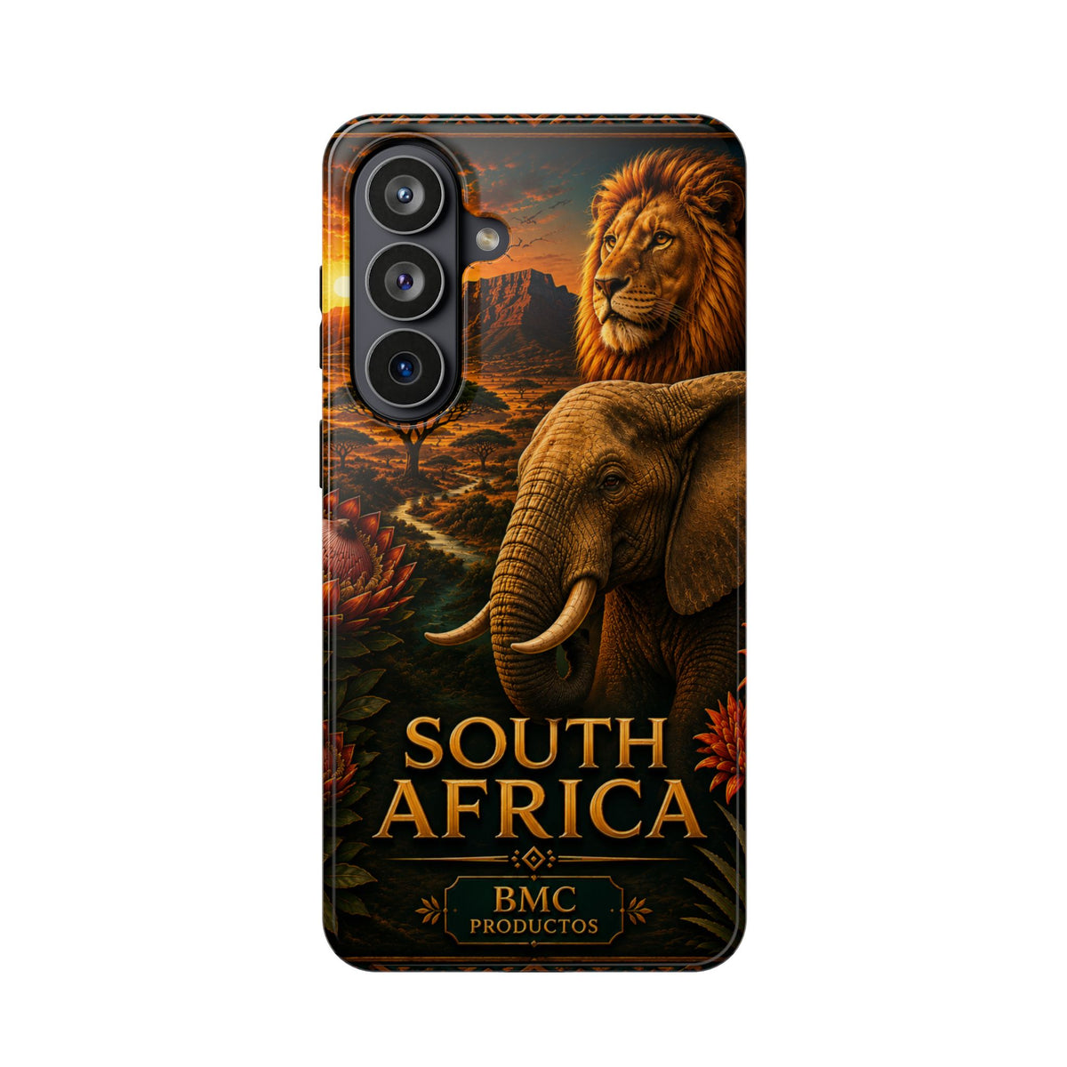 "Reinforced Magnetic Case South Africa 🌍 – A world of adventure and diversity"