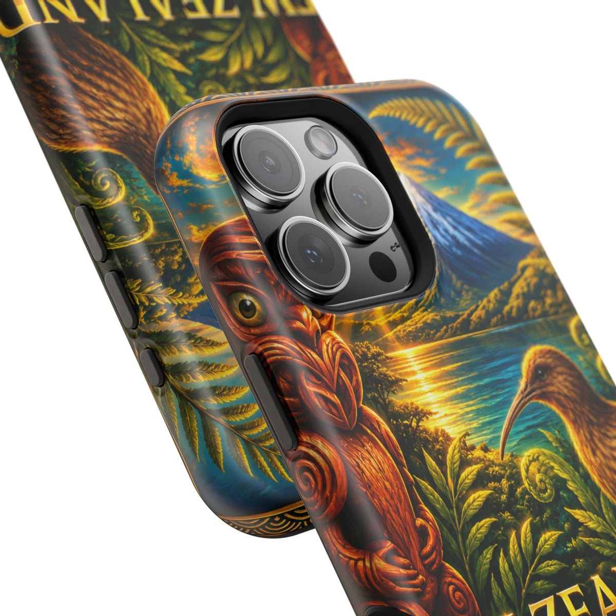 "New Zealand Reinforced Magnetic Case🏞️ – A paradise of nature and adventure"