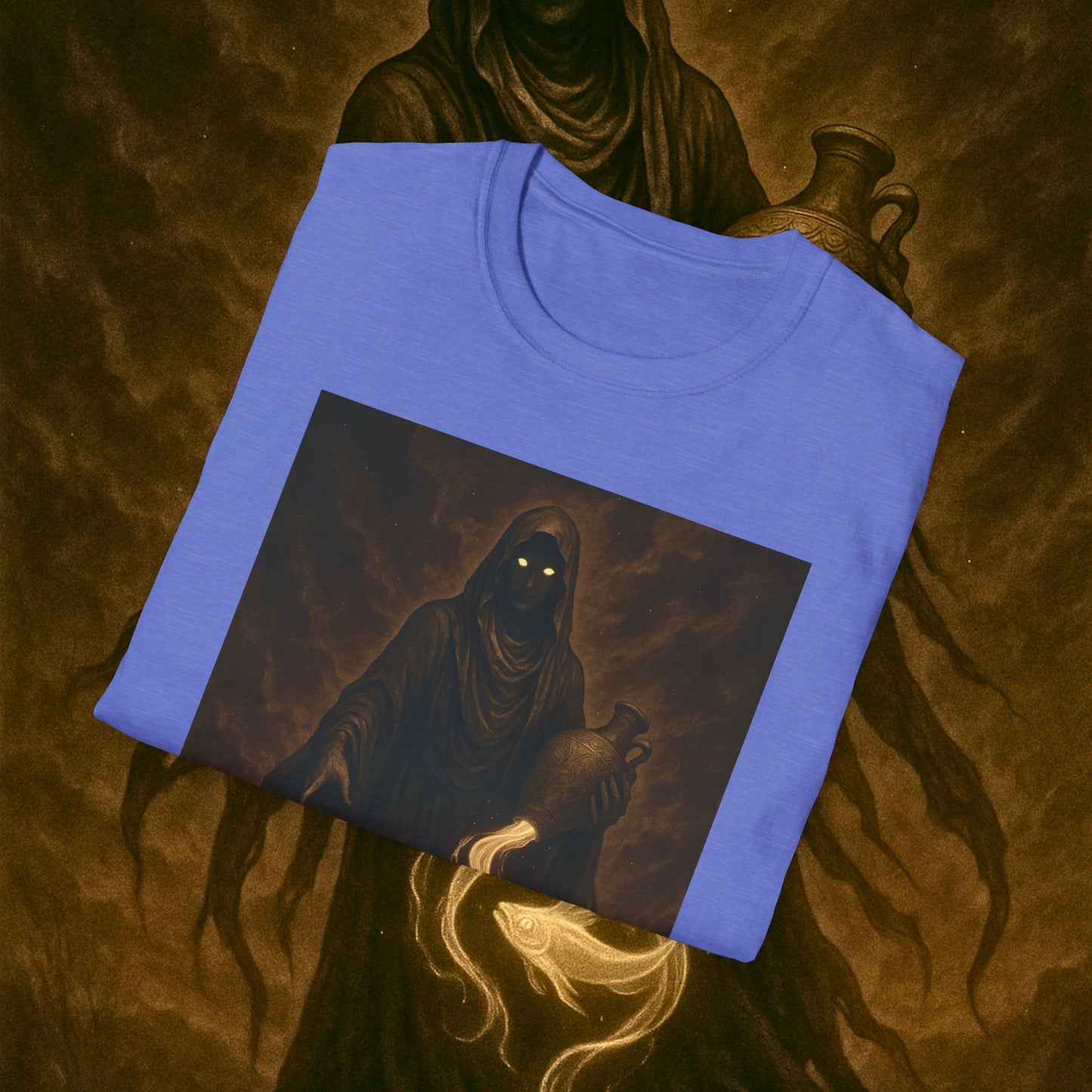 "Camiseta ♒ ACUARIO – El Visionario del Cielo y el Agua"