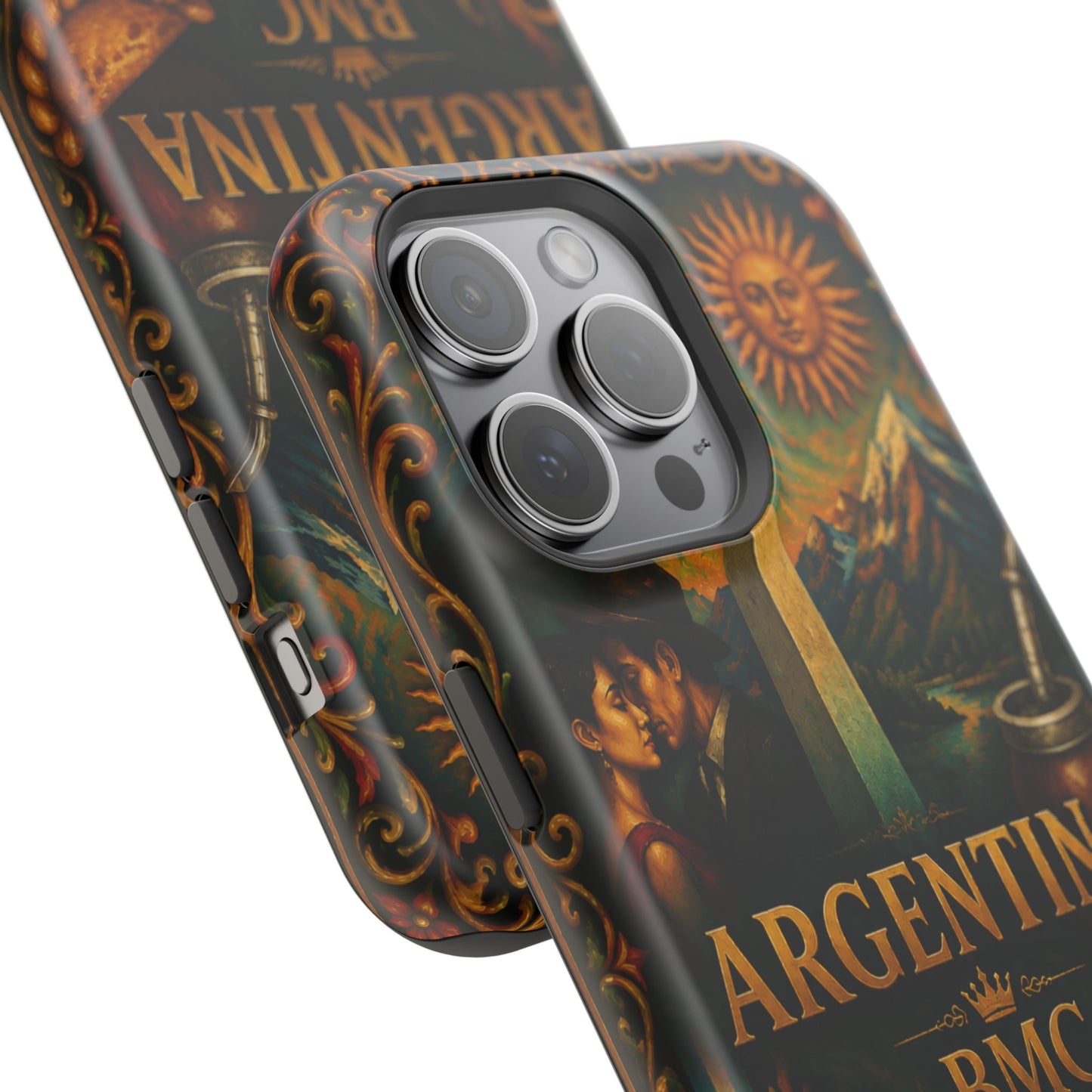 "Funda Magnética Reforzada Argentina: Pasión, Tradición y Tierra de Sueños🔥🏞️"