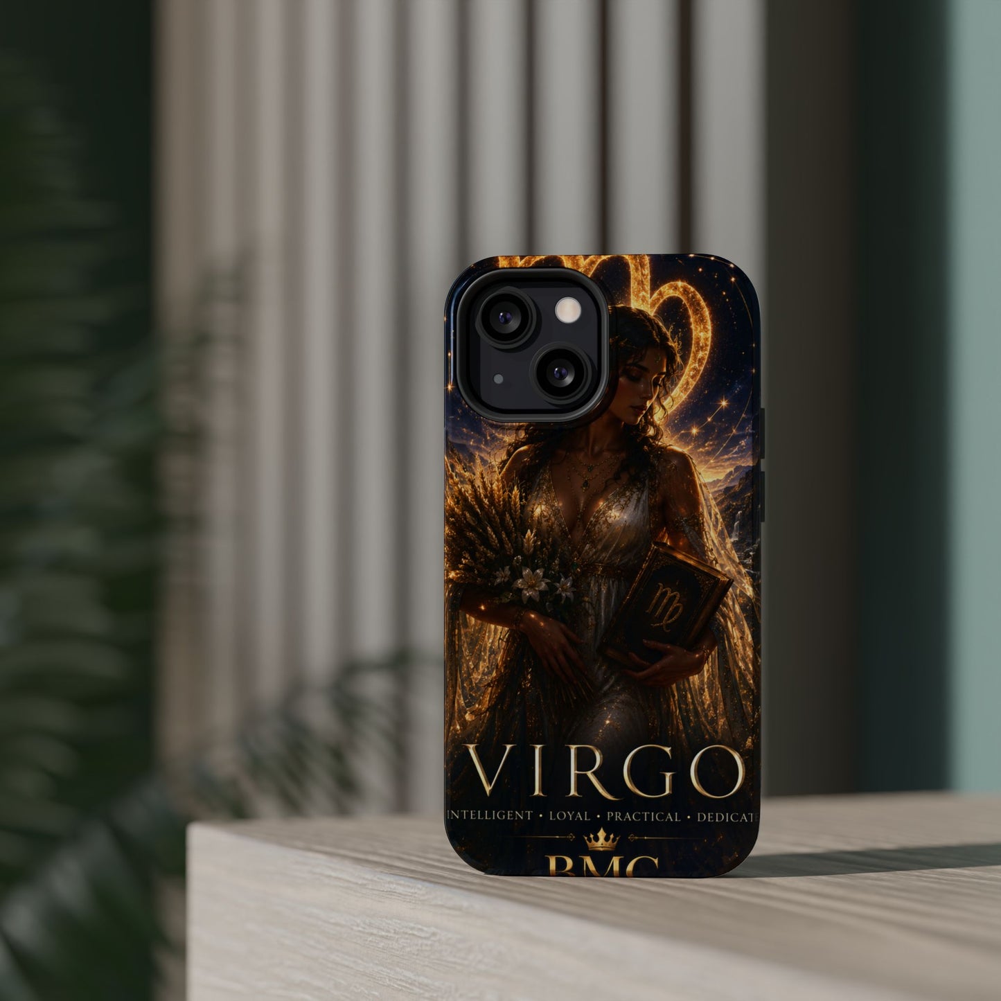 "Funda Magnética Reforzada ♍ Virgo-La Guardiana del Conocimiento"