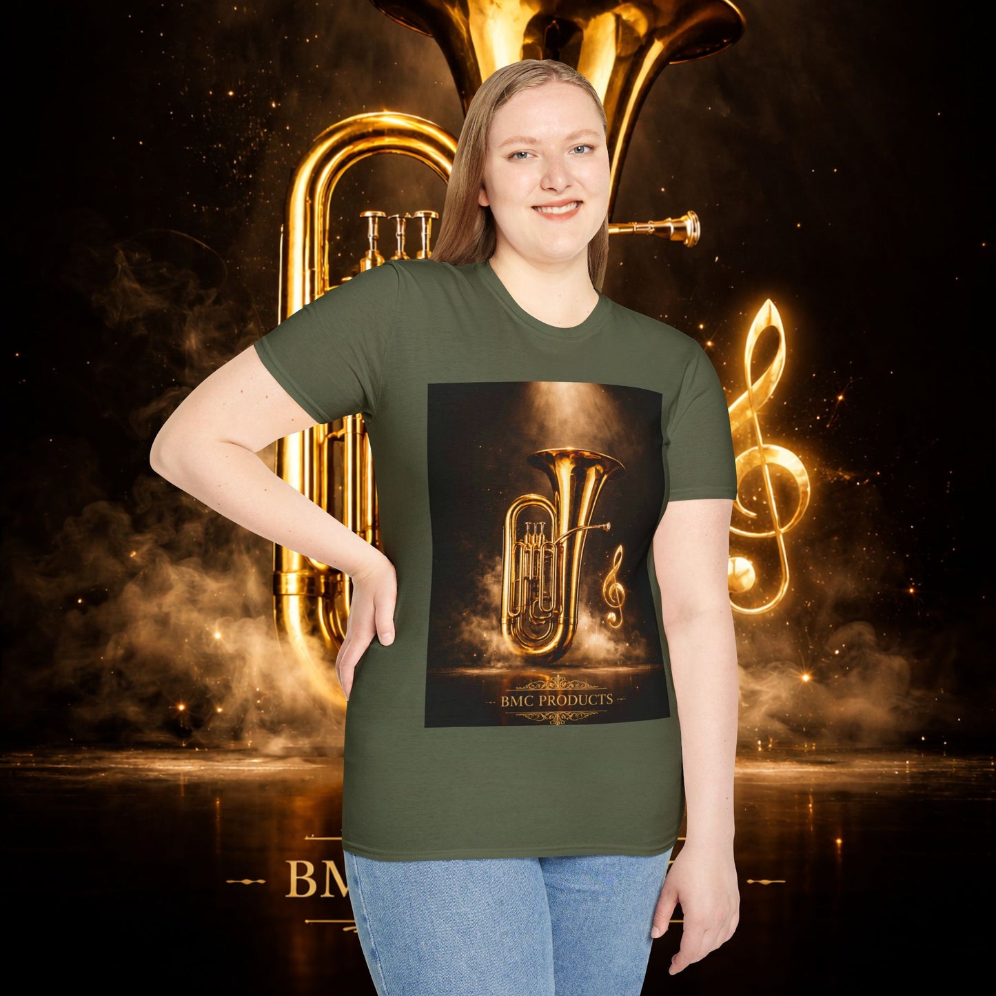 "Camiseta Tuba 🎺🔥 Cuando el alma suena, todo arde.”