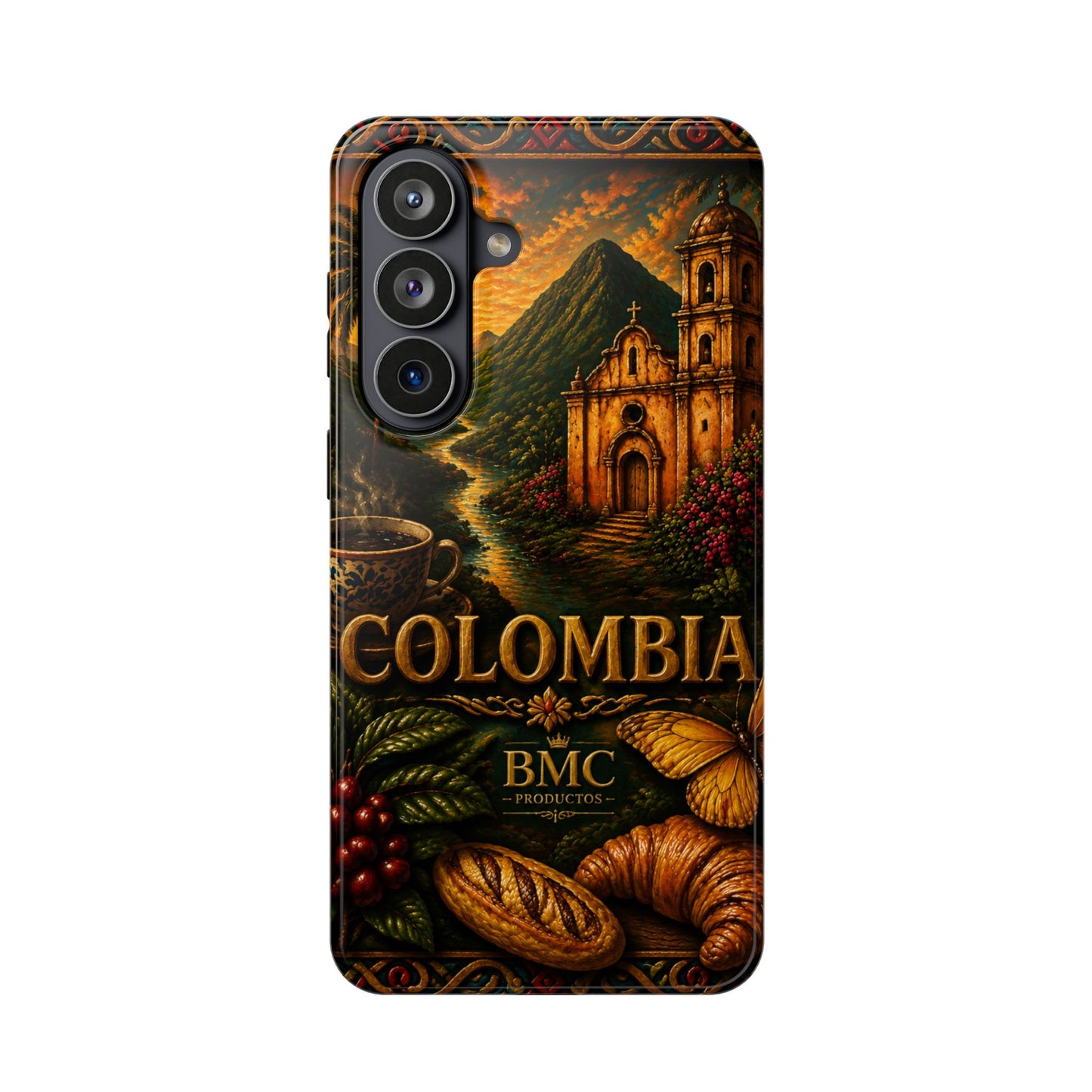 "Funda Magnética Reforzada Colombia: Magia de Colores, Café y Tradición ☕🎨🌄"