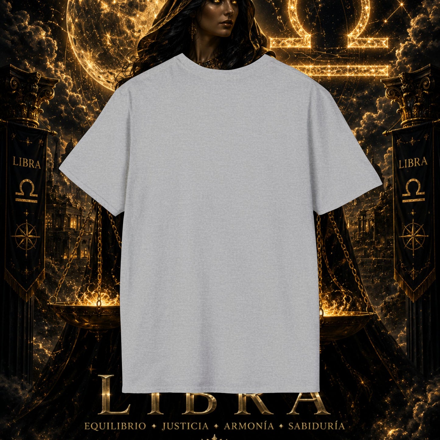 "Camiseta LIBRA – La Guardiana del Equilibrio"