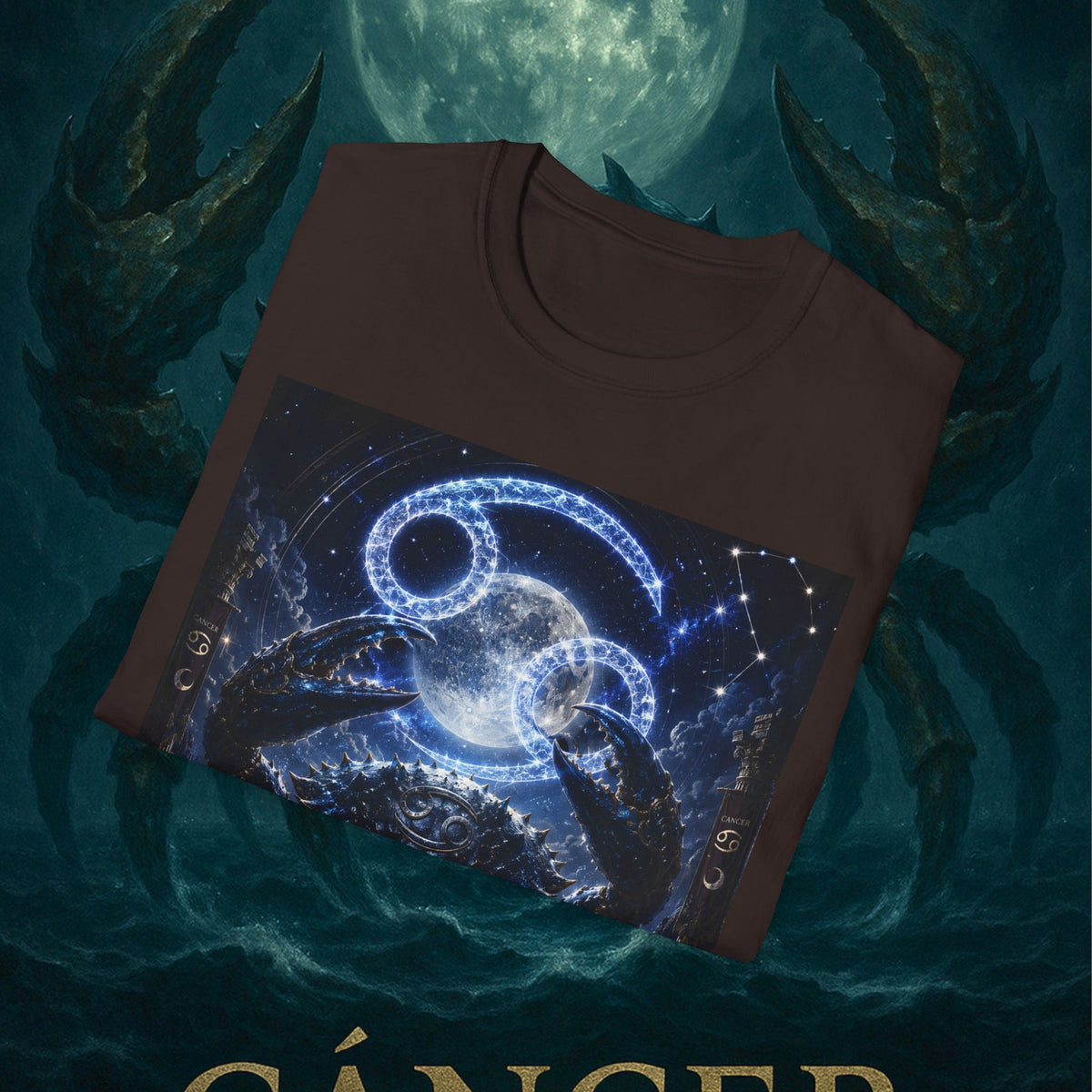 "Camiseta ♋ Cáncer — Guardián de las profundidades"