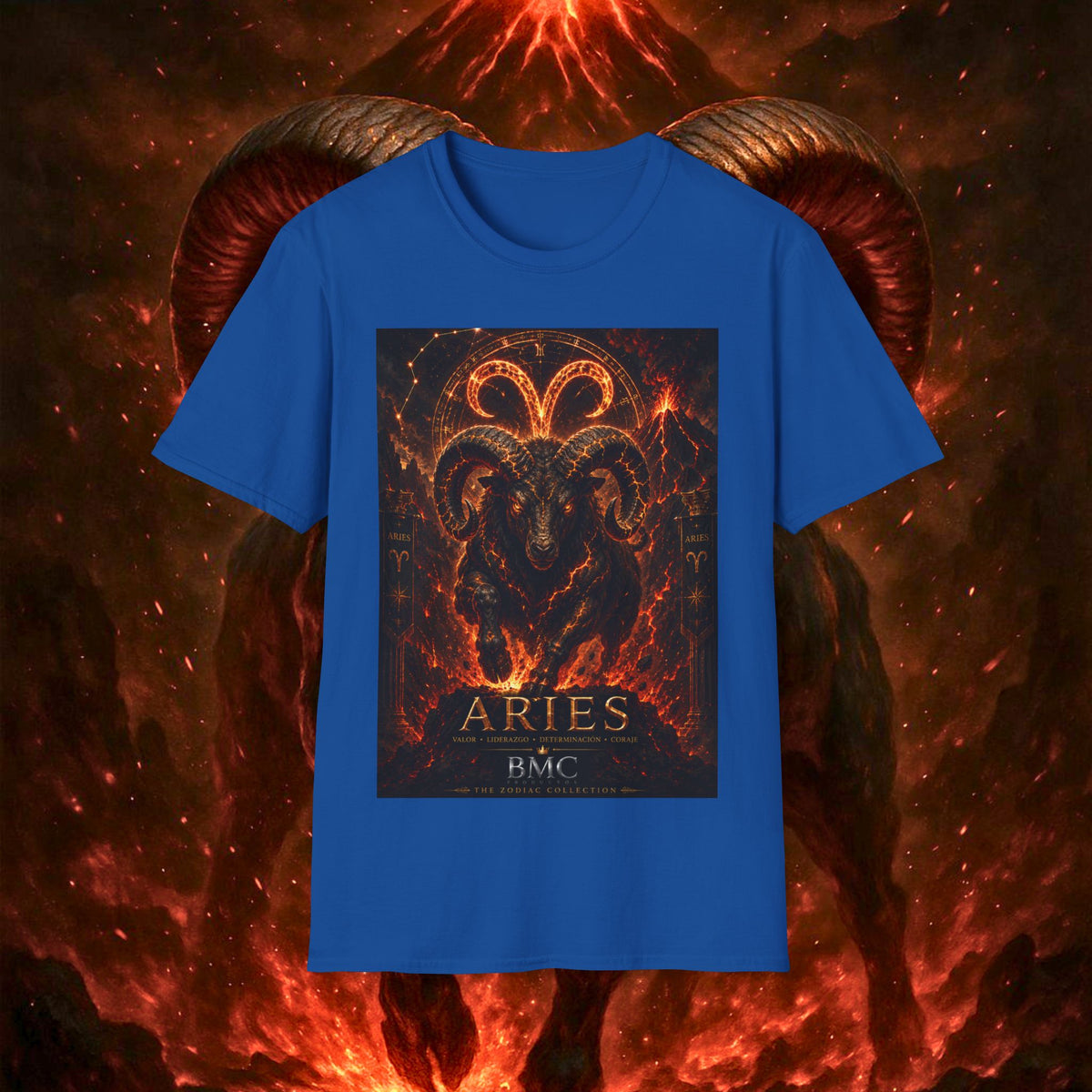 "Camiseta ♈ Aries — Espíritu de fuego"