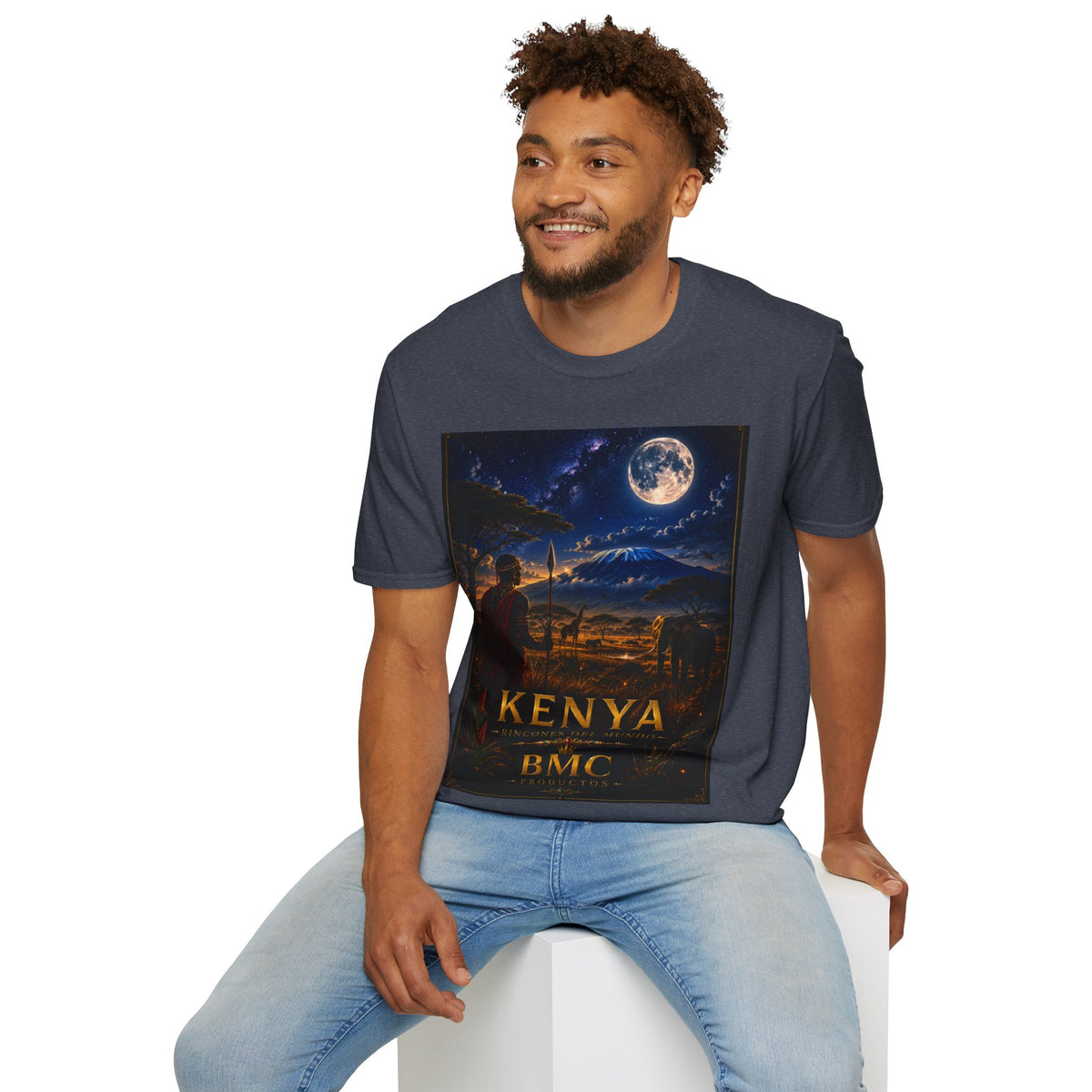 "Camiseta Kenia: Aventura Salvaje y Tierra de Horizontes Infinitos 🦁🌄🏕️"