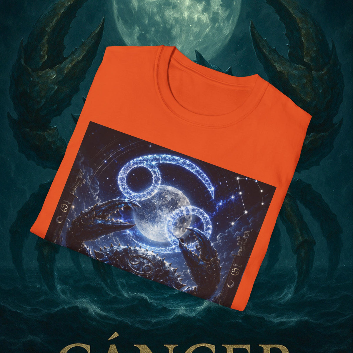 "Camiseta ♋ Cáncer — Guardián de las profundidades"