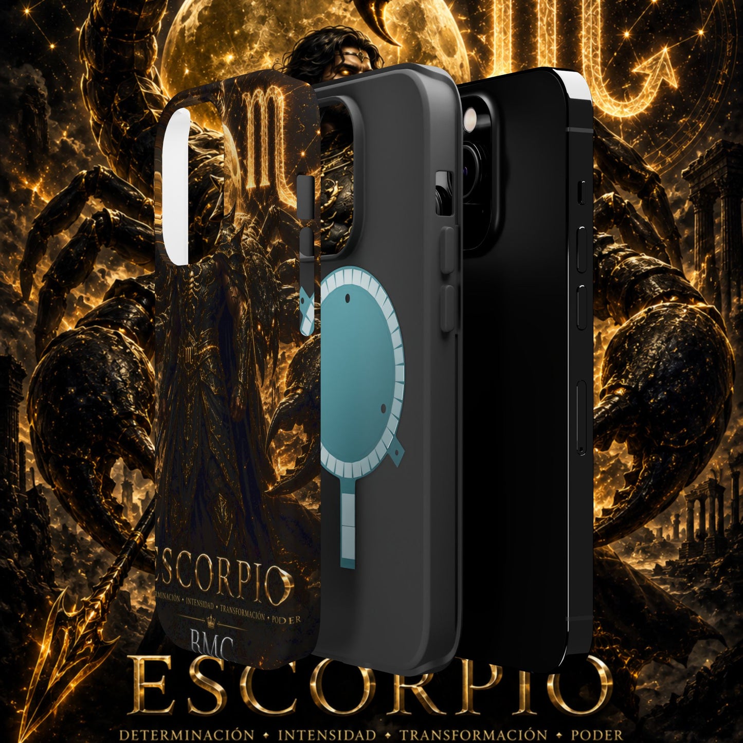 "Funda Magnética Reforzada ESCORPIO – El Vigilante de las Sombras"