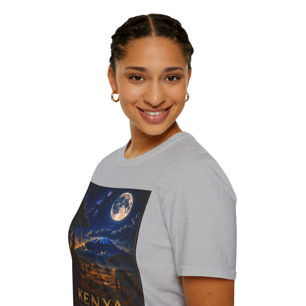 "Camiseta Kenia: Aventura Salvaje y Tierra de Horizontes Infinitos 🦁🌄🏕️"