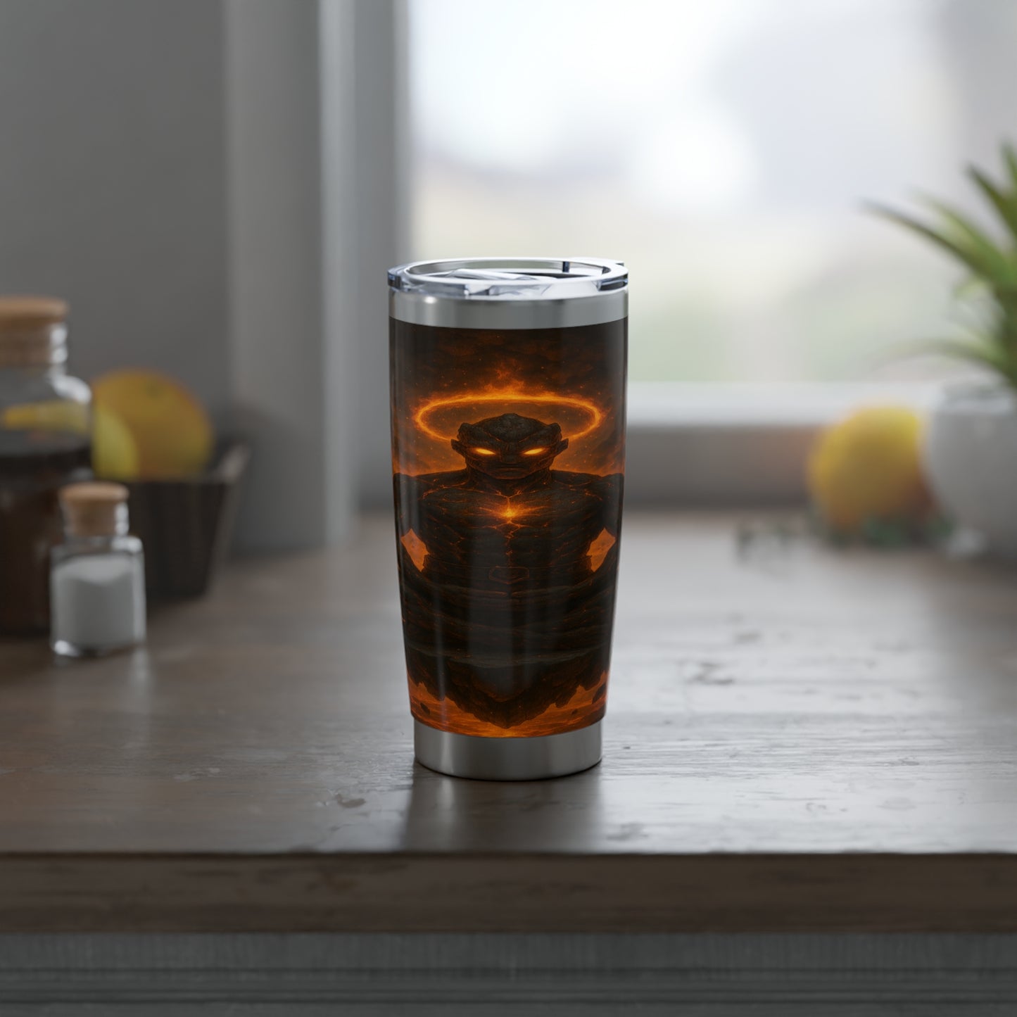 "Vaso Térmico Vagabond 20oz Ignarh –🔥el Guardián del Silencio"
