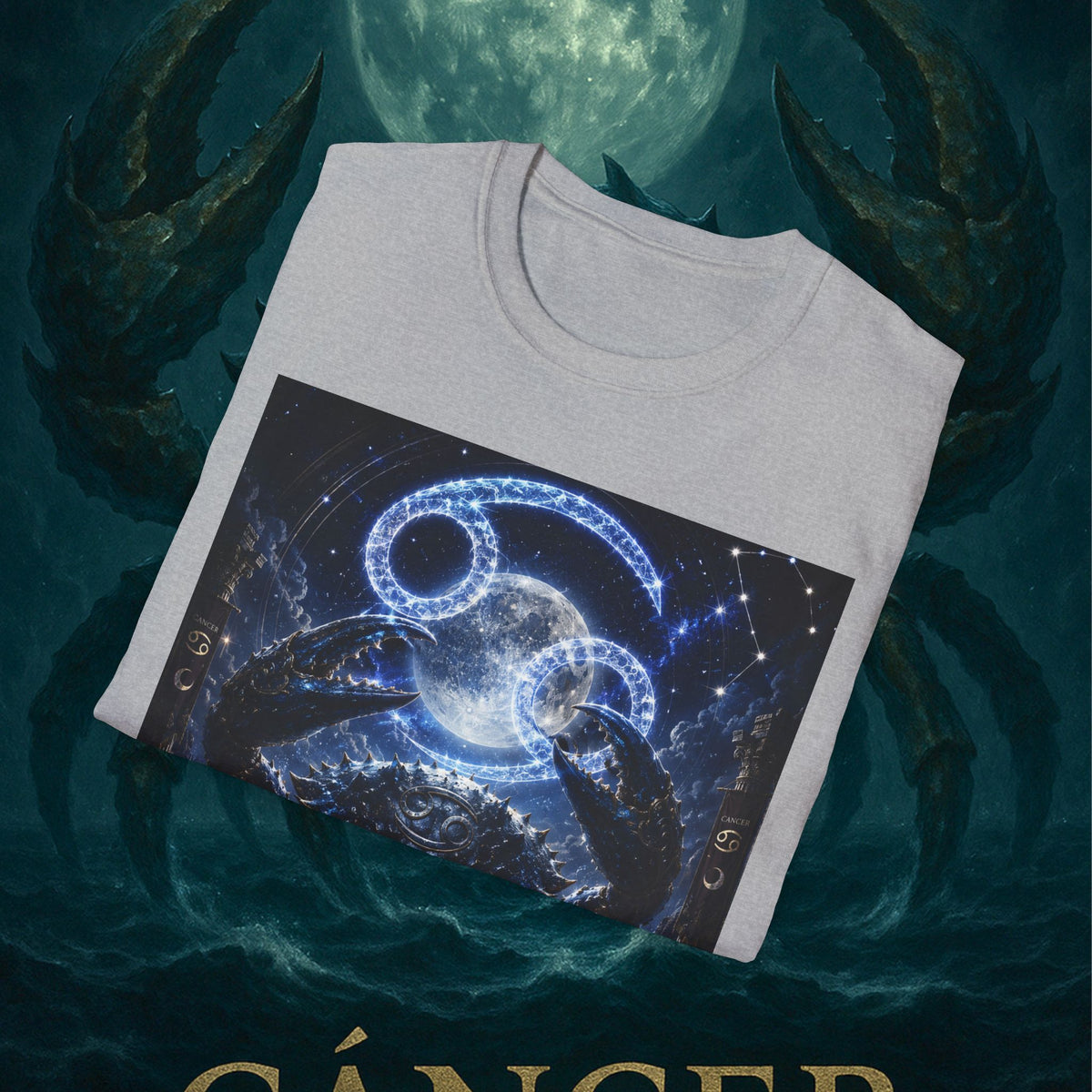"Camiseta ♋ Cáncer — Guardián de las profundidades"