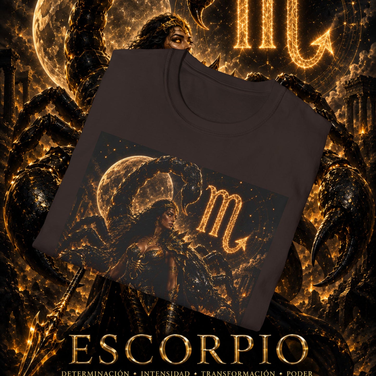 "Camiseta ESCORPIO M– La Vigilante de las Sombras"