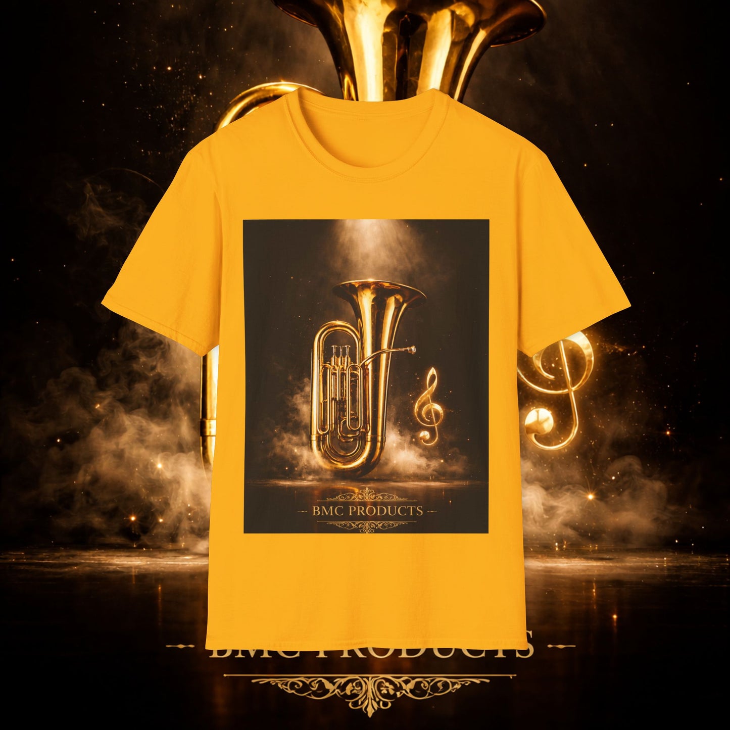 "Camiseta Tuba 🎺🔥 Cuando el alma suena, todo arde.”