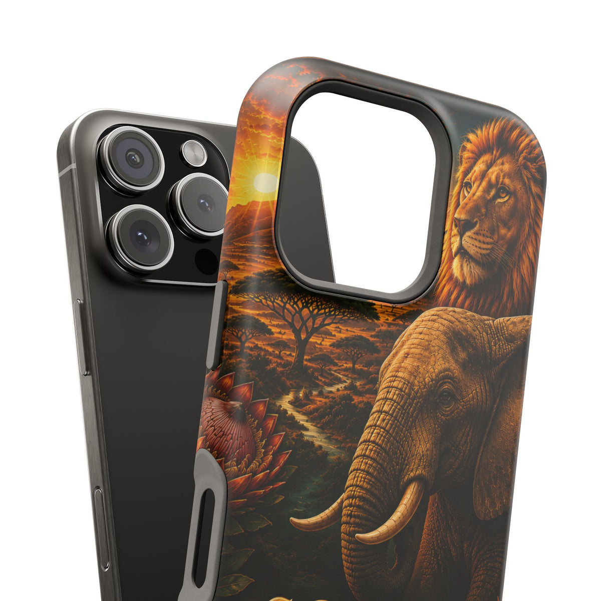 "Reinforced Magnetic Case South Africa 🌍 – A world of adventure and diversity"