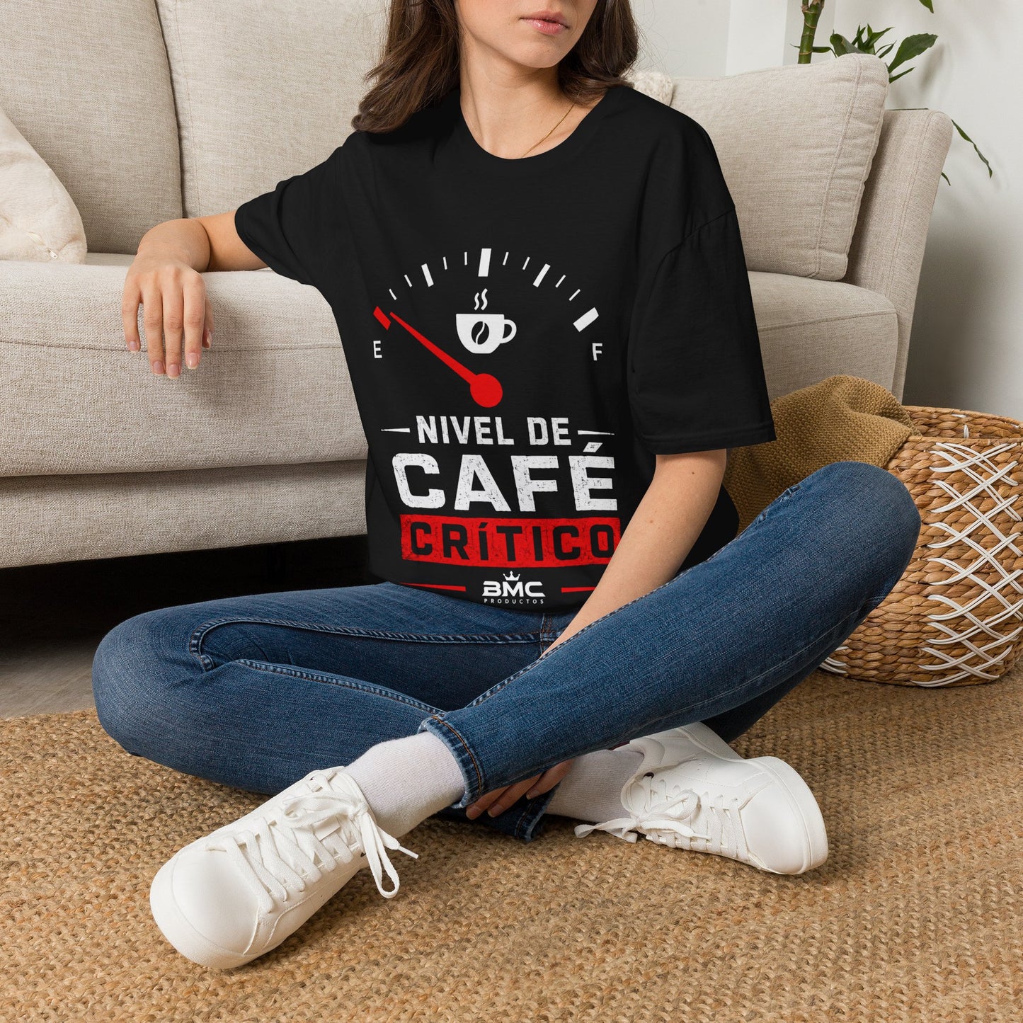 "Camiseta ☕ Nivel de Café: Crítico"